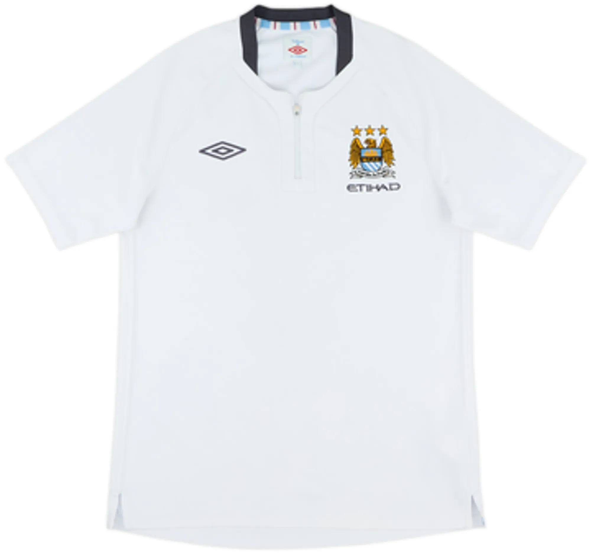 Umbro Manchester City Mens SS Home Shirt 2010/11