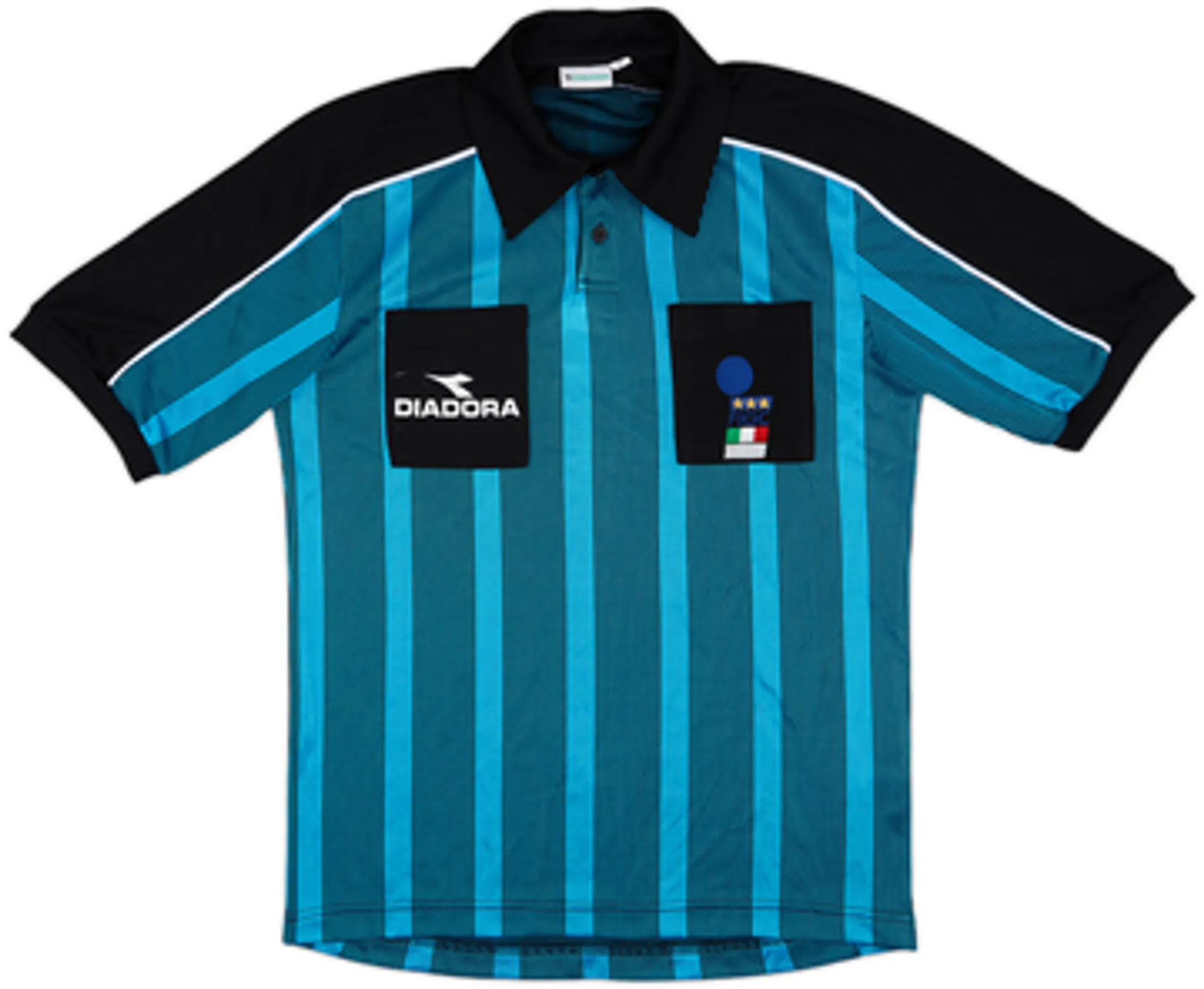 Diadora Italy Mens SS Home Shirt 1999