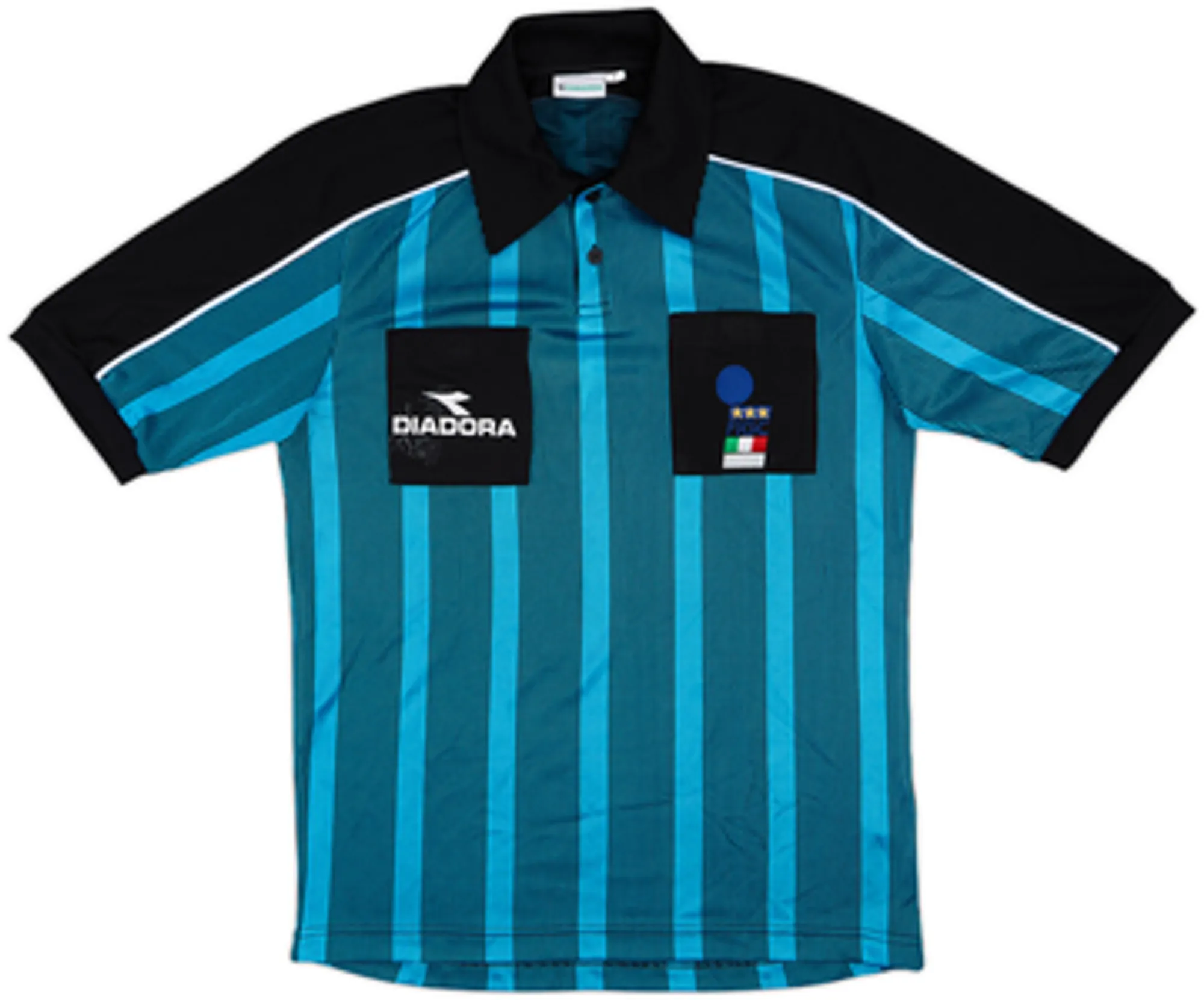 Diadora Italy Mens SS Home Shirt 1999