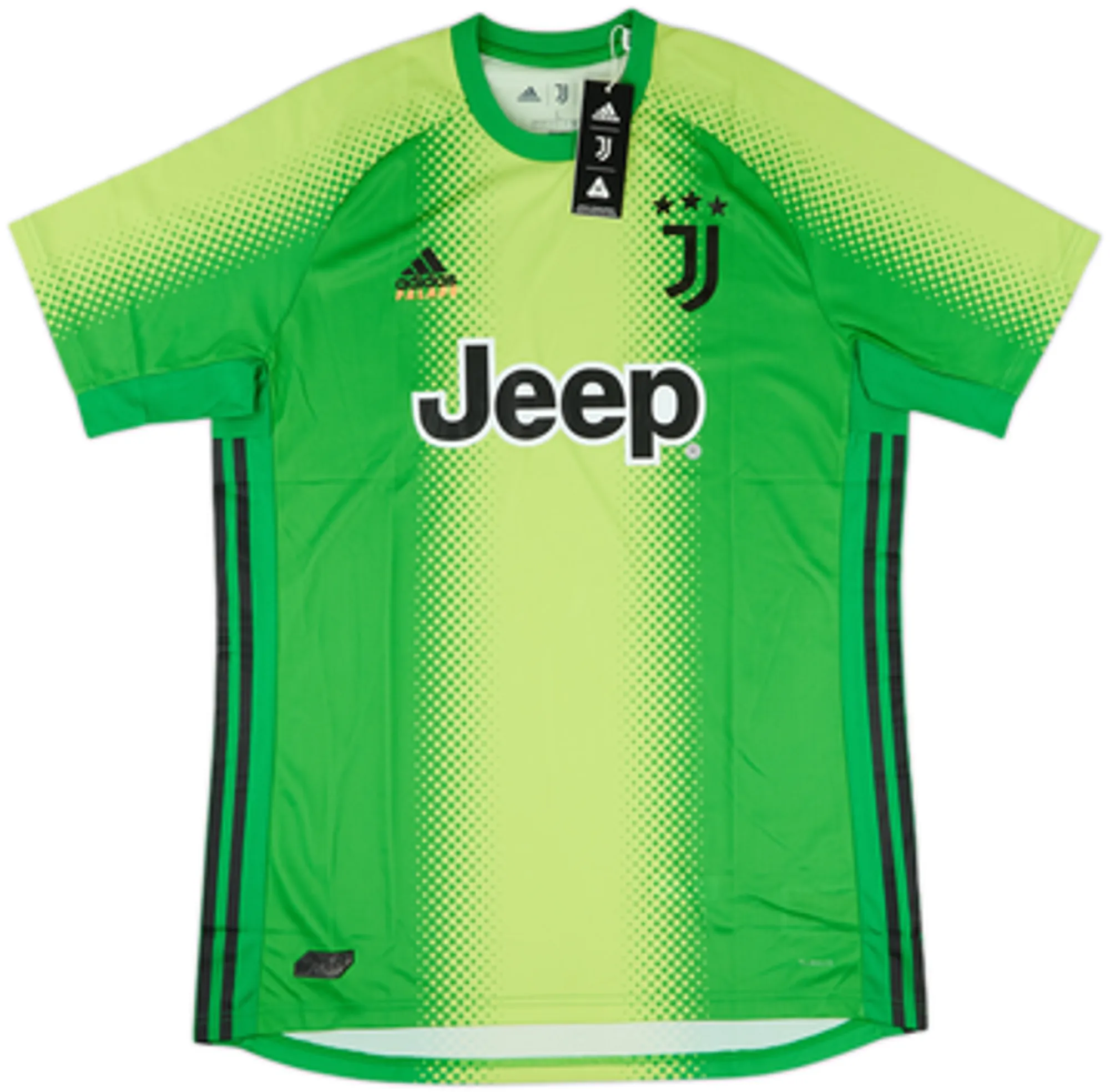 adidas Juventus Mens SS Goalkeeper Player Issue Home Shirt 2019/20