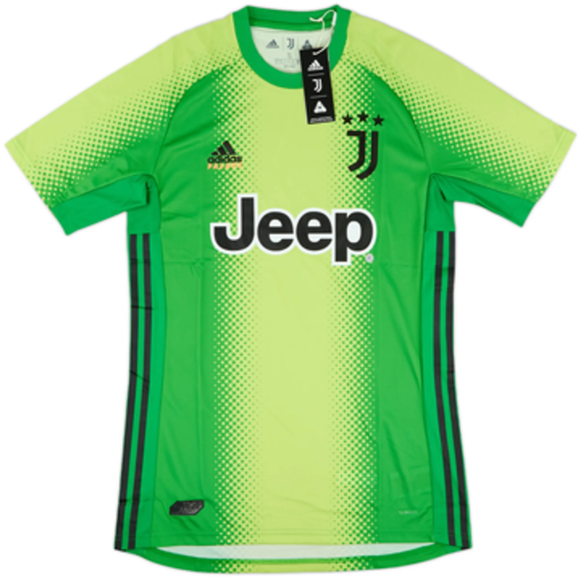 adidas Juventus Mens SS Goalkeeper Player Issue Home Shirt 2019/20