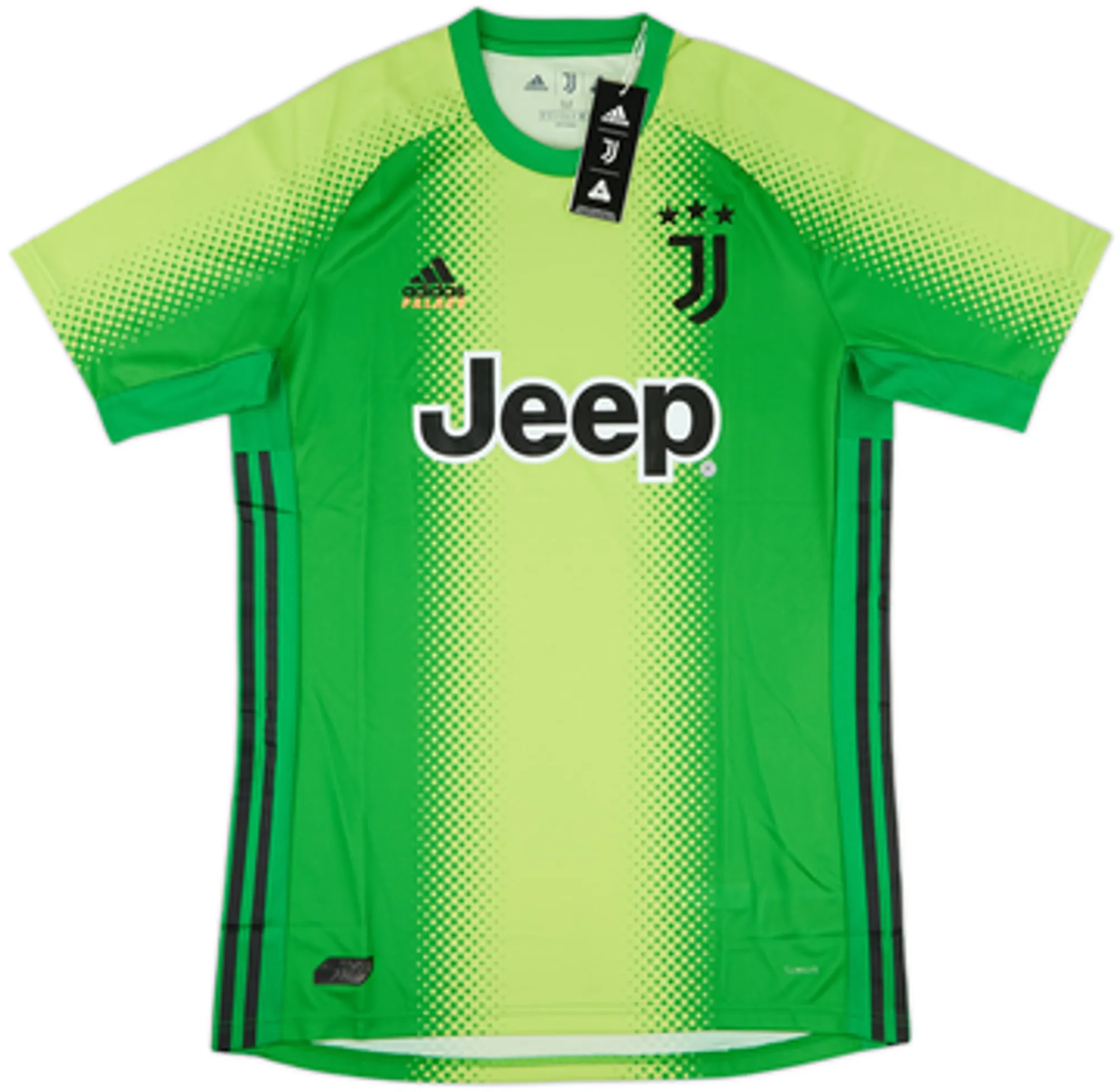 adidas Juventus Mens SS Goalkeeper Player Issue Home Shirt 2019/20