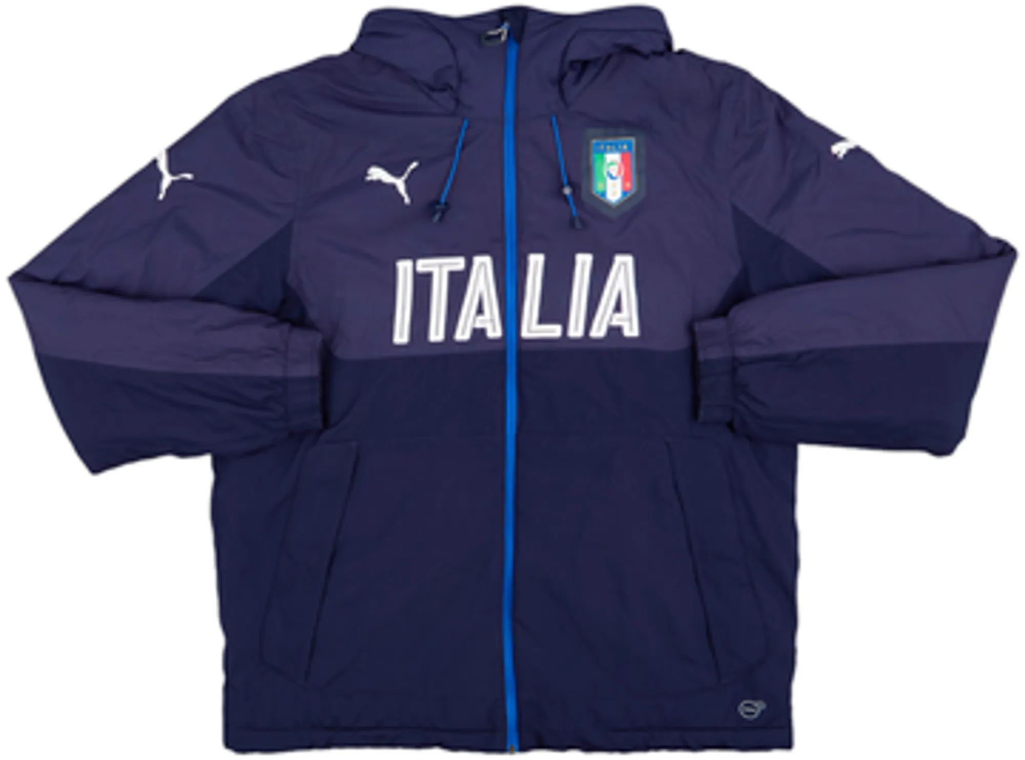 2014-16 Italy Puma Padded Bench Coat - 9/10 - (L)