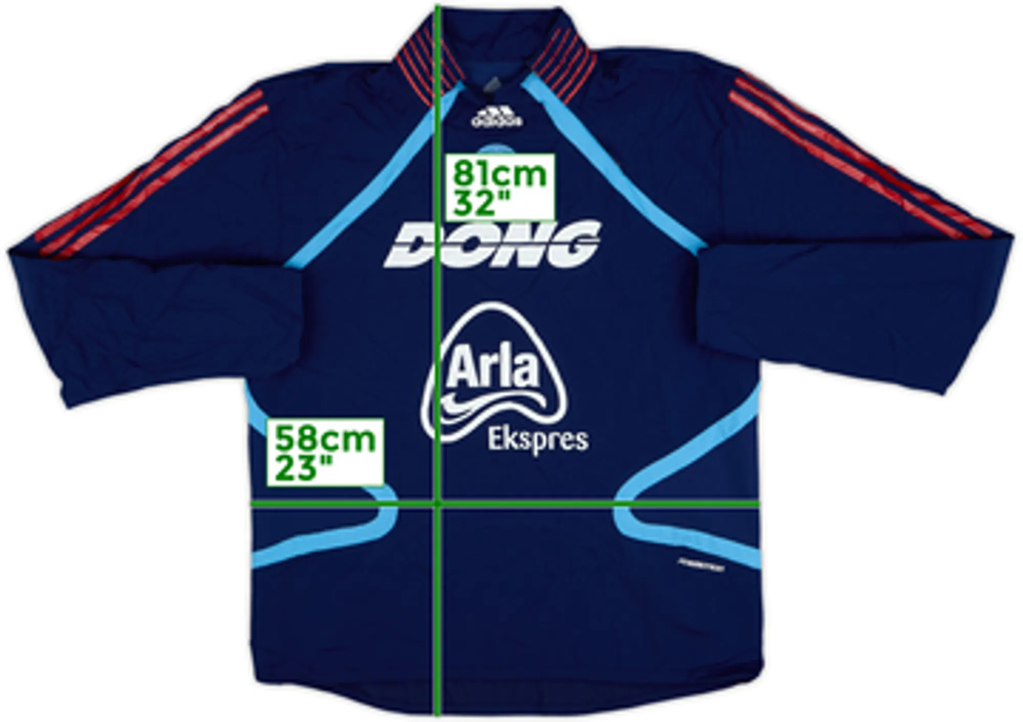 adidas Denmark Mens SS Home Shirt 2005