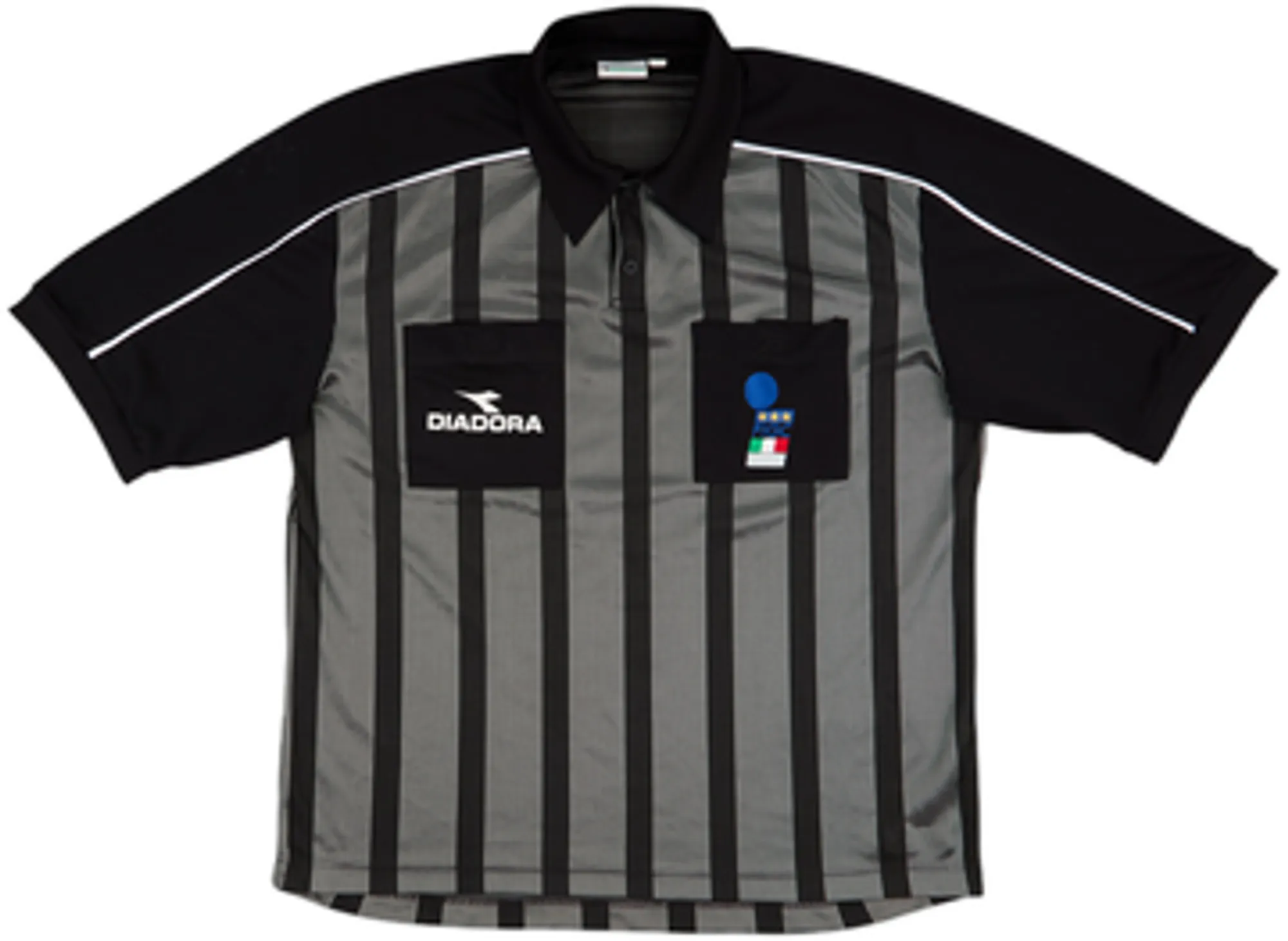 Diadora Italy Mens SS Home Shirt 1999