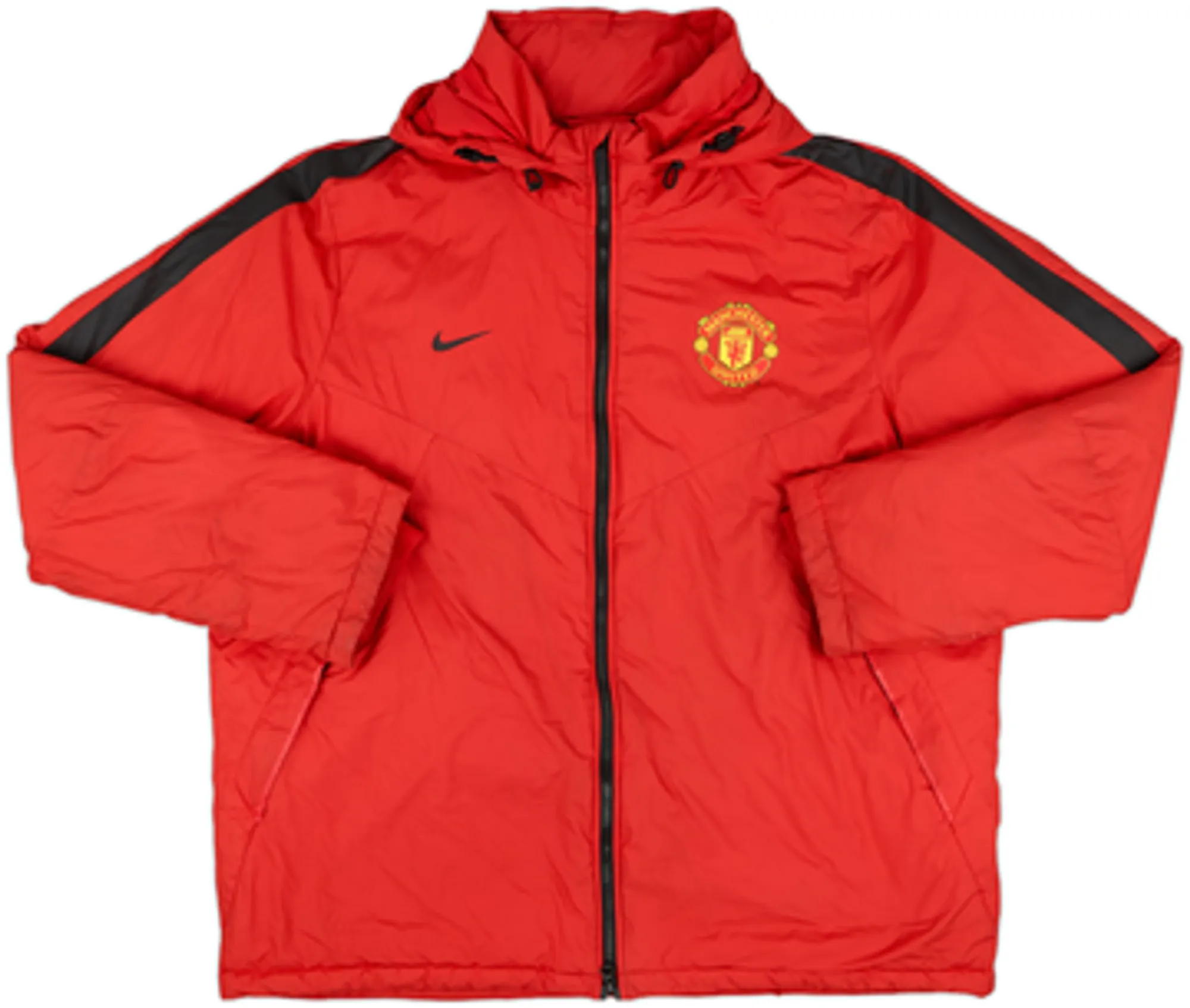 2014-15 Manchester United Nike Padded Bench Coat - 9/10 - (XXL)