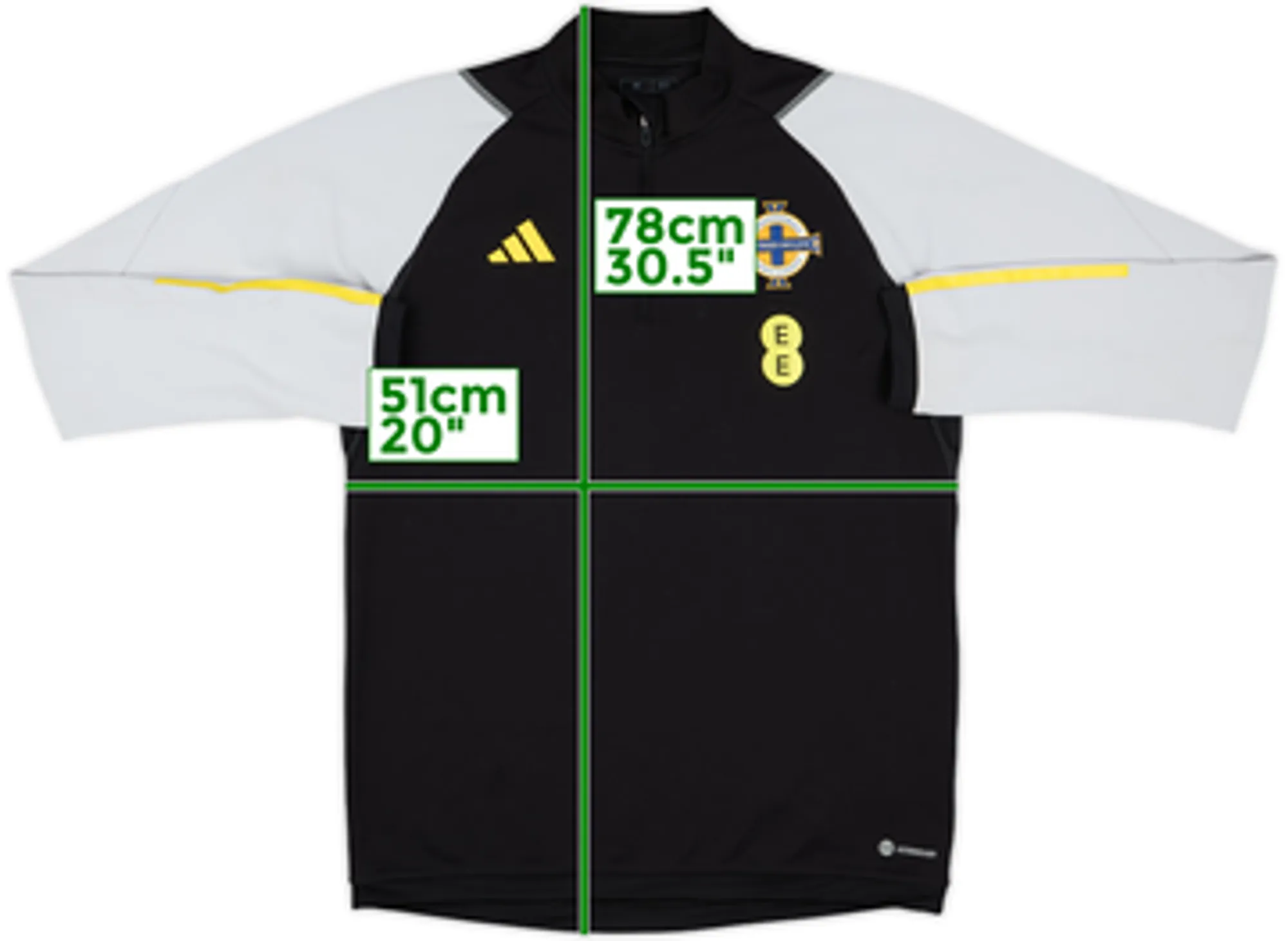 adidas Northern Ireland Mens SS Home Shirt 2022