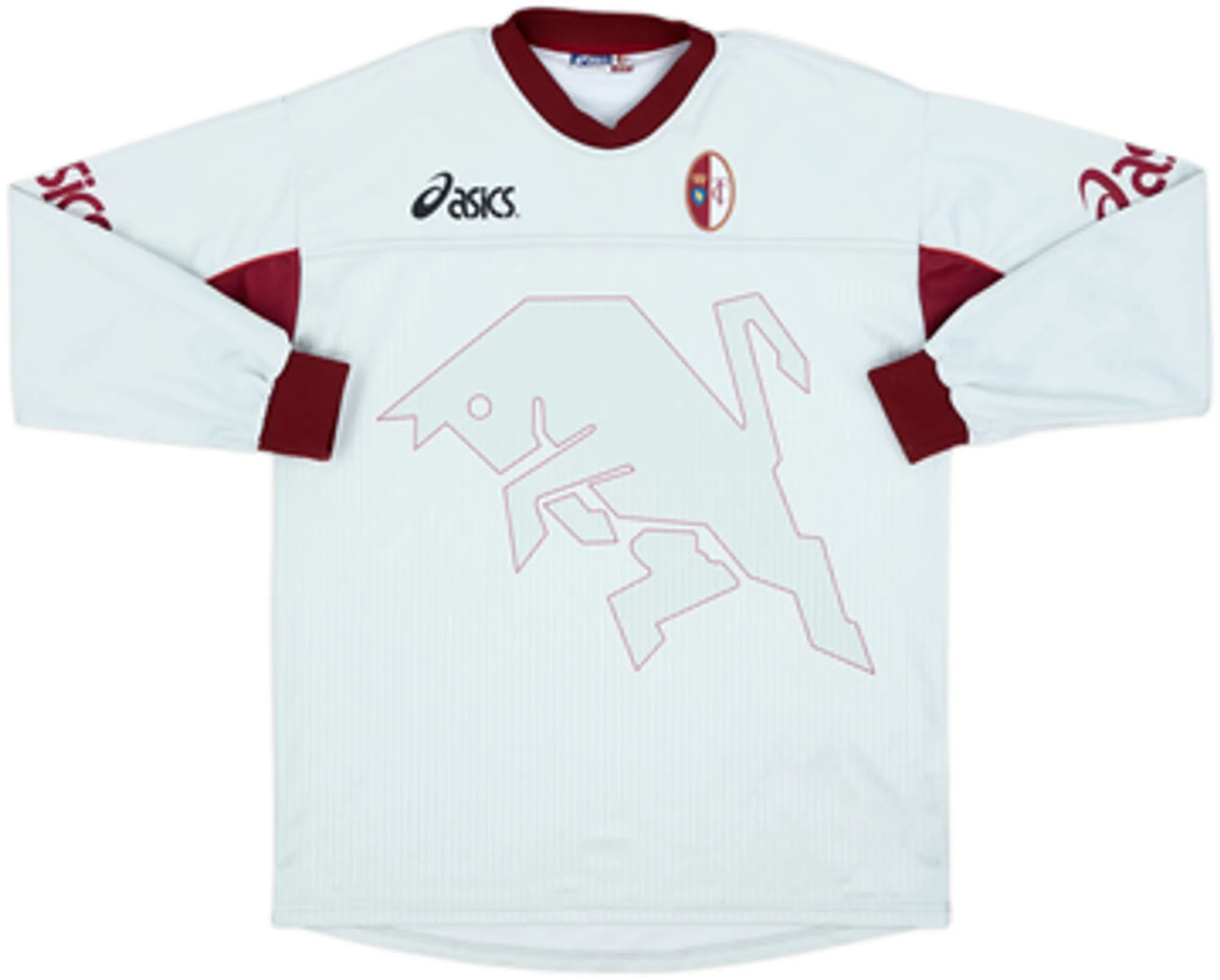 Asics Torino Mens LS Home Shirt 2001/02