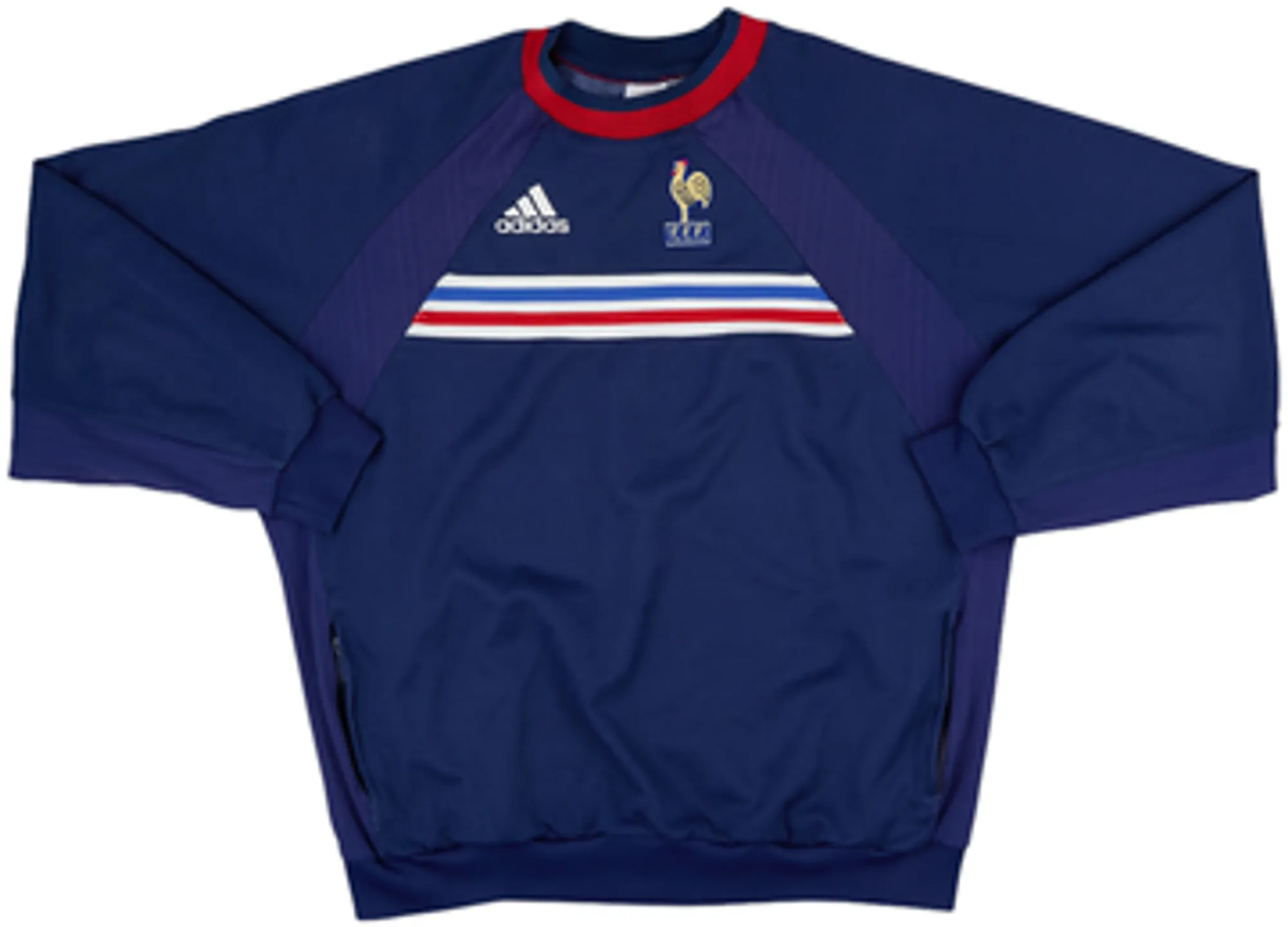 adidas France Mens SS Home Shirt 2000