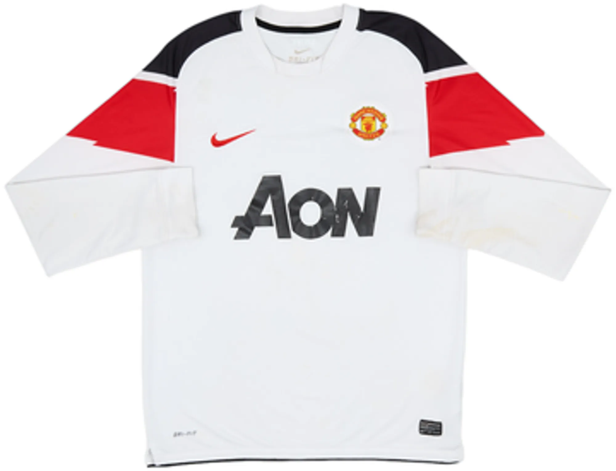 Nike Manchester United Mens LS Away Shirt 2010/12
