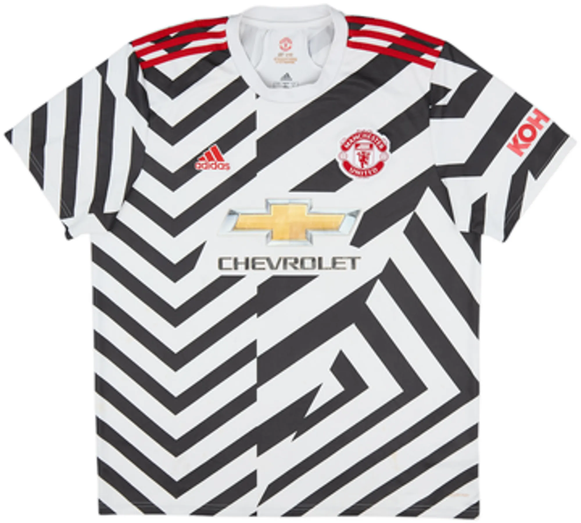 adidas Manchester United Mens SS Third Shirt 2020/21