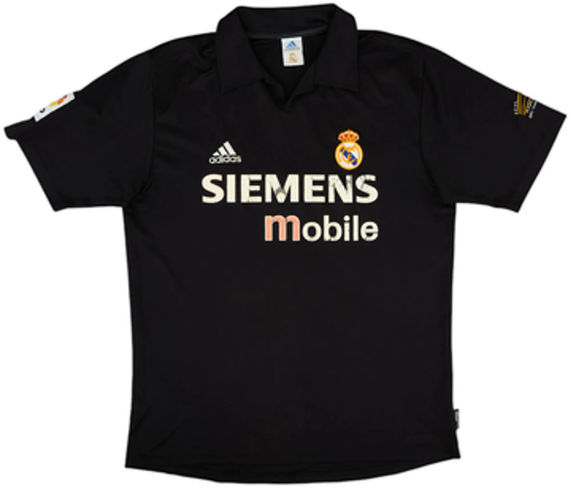 adidas Real Madrid Mens SS Away Shirt 2002/03