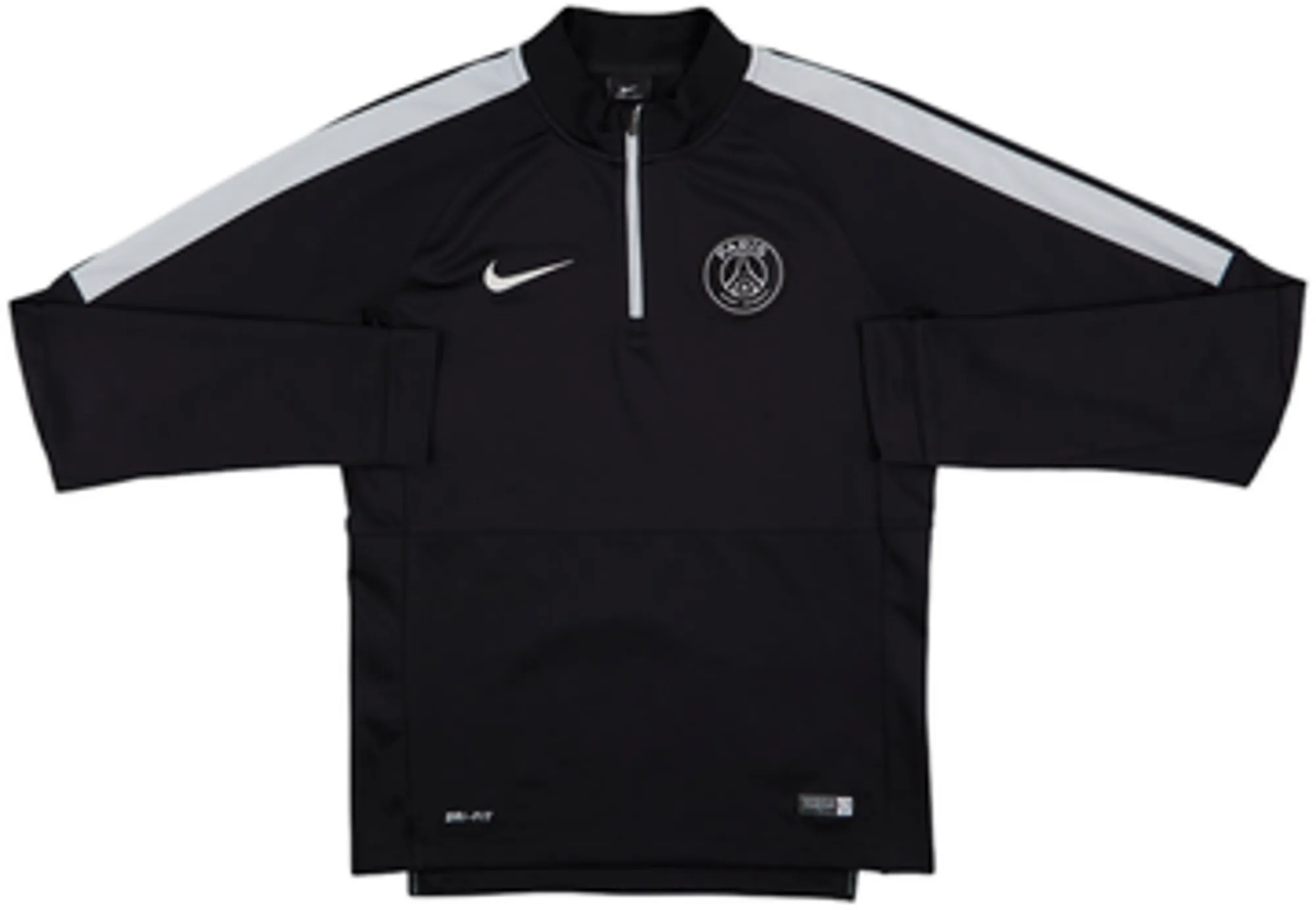2014-15 Paris Saint-Germain Nike 1/4 Zip Drill Top - 8/10 - (S)