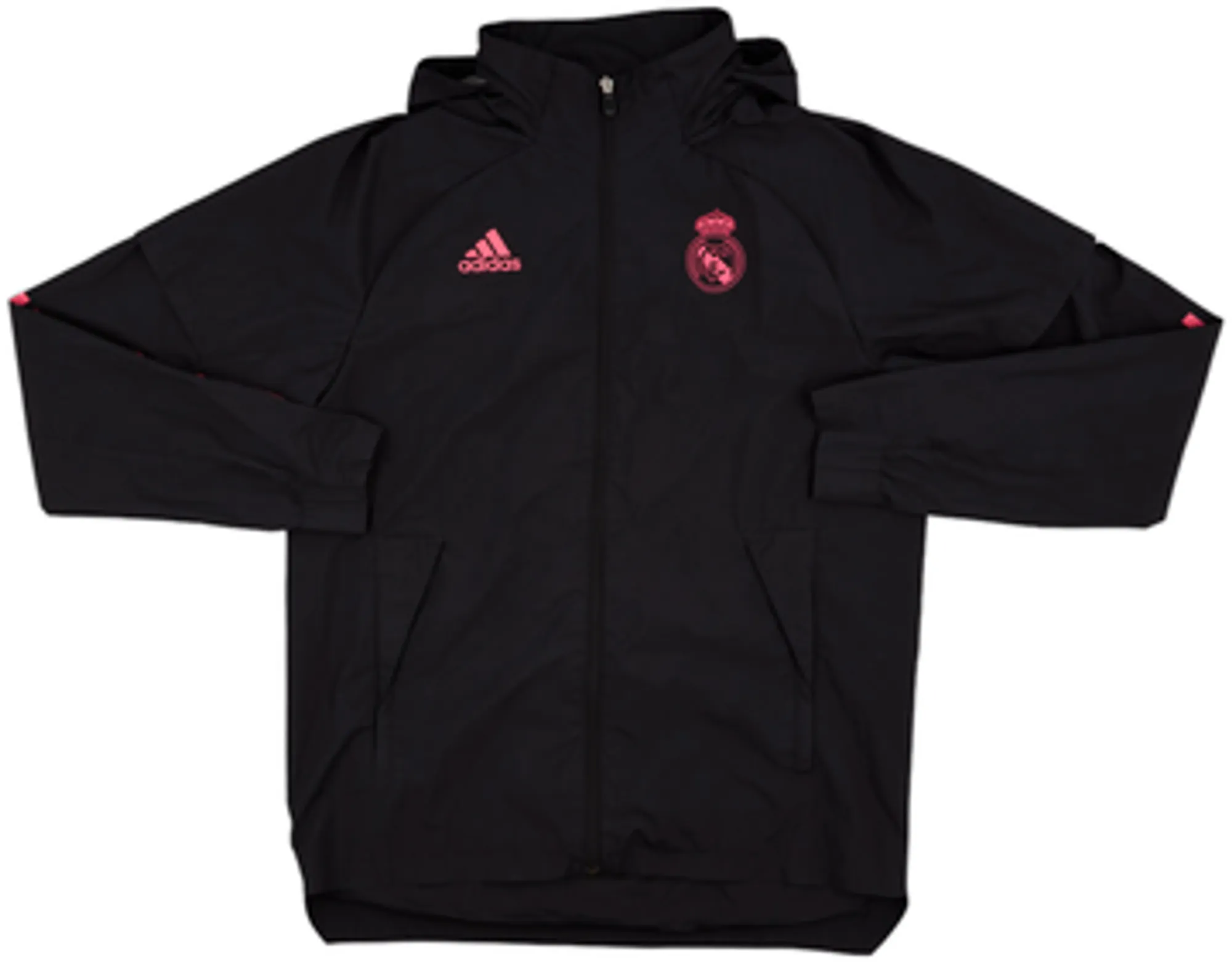 2020-21 Paris Saint-Germain adidas Hooded Rain Jacket - 8/10 - (M)