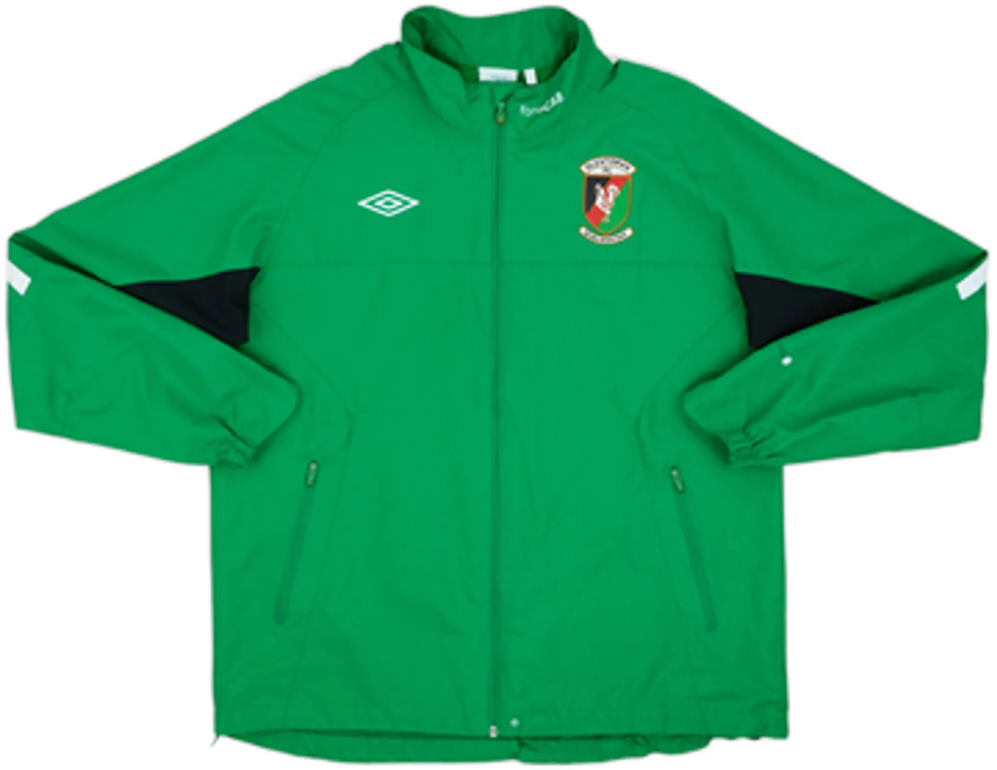2010-11 Glentoran Umbro Track Jacket - 9/10 - (L)