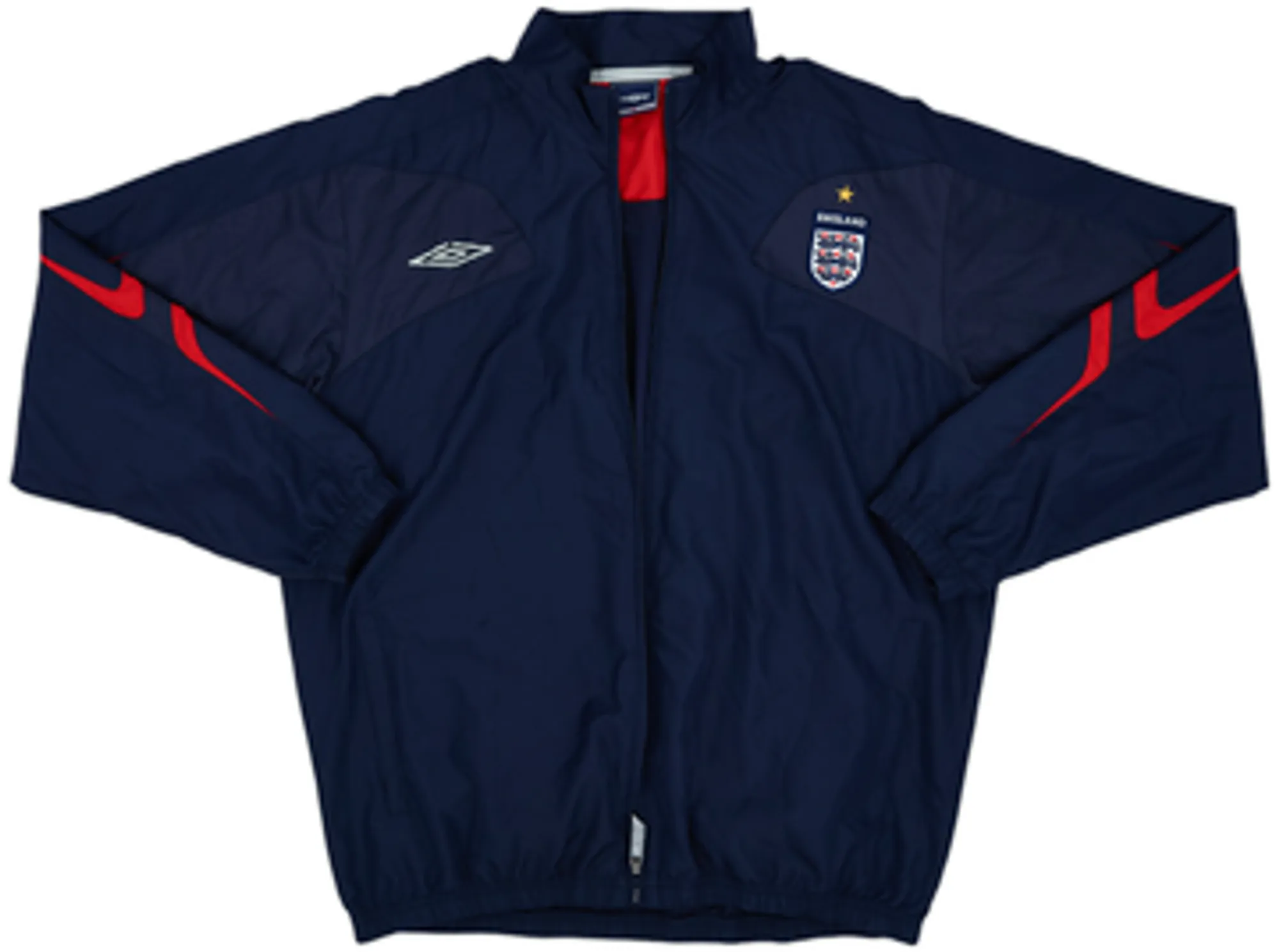 2004-05 England Umbro Track Jacket - 4/10 - (XL)