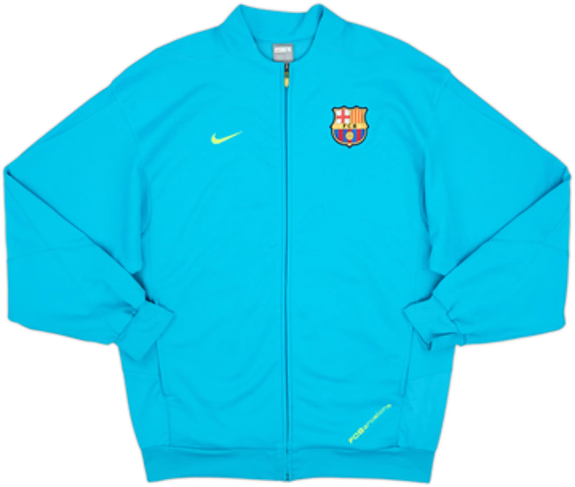 2007-08 Barcelona Nike Track Jacket - 8/10 - (L)