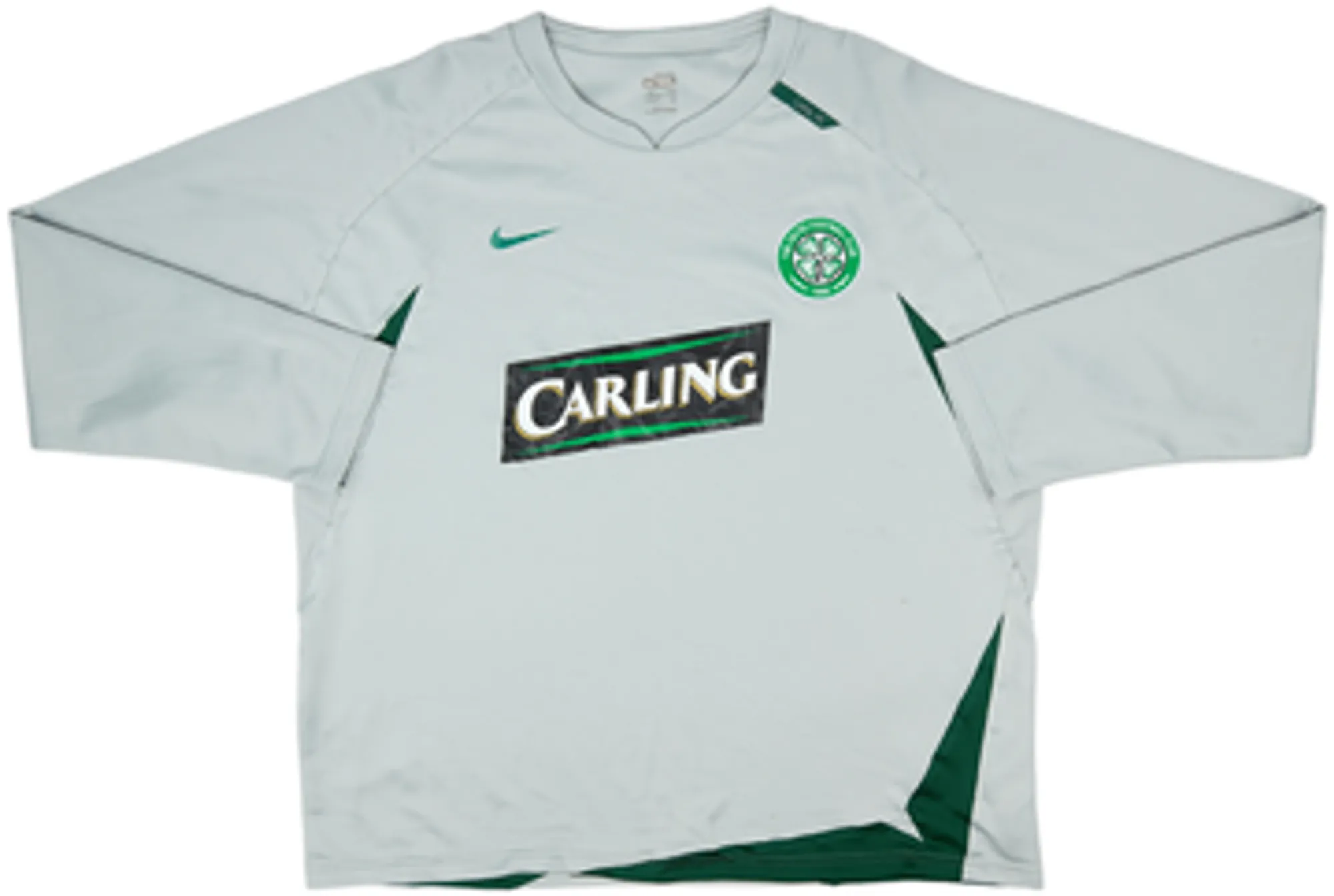 Nike Celtic Mens LS Player Issue Home Shirt 2007/08