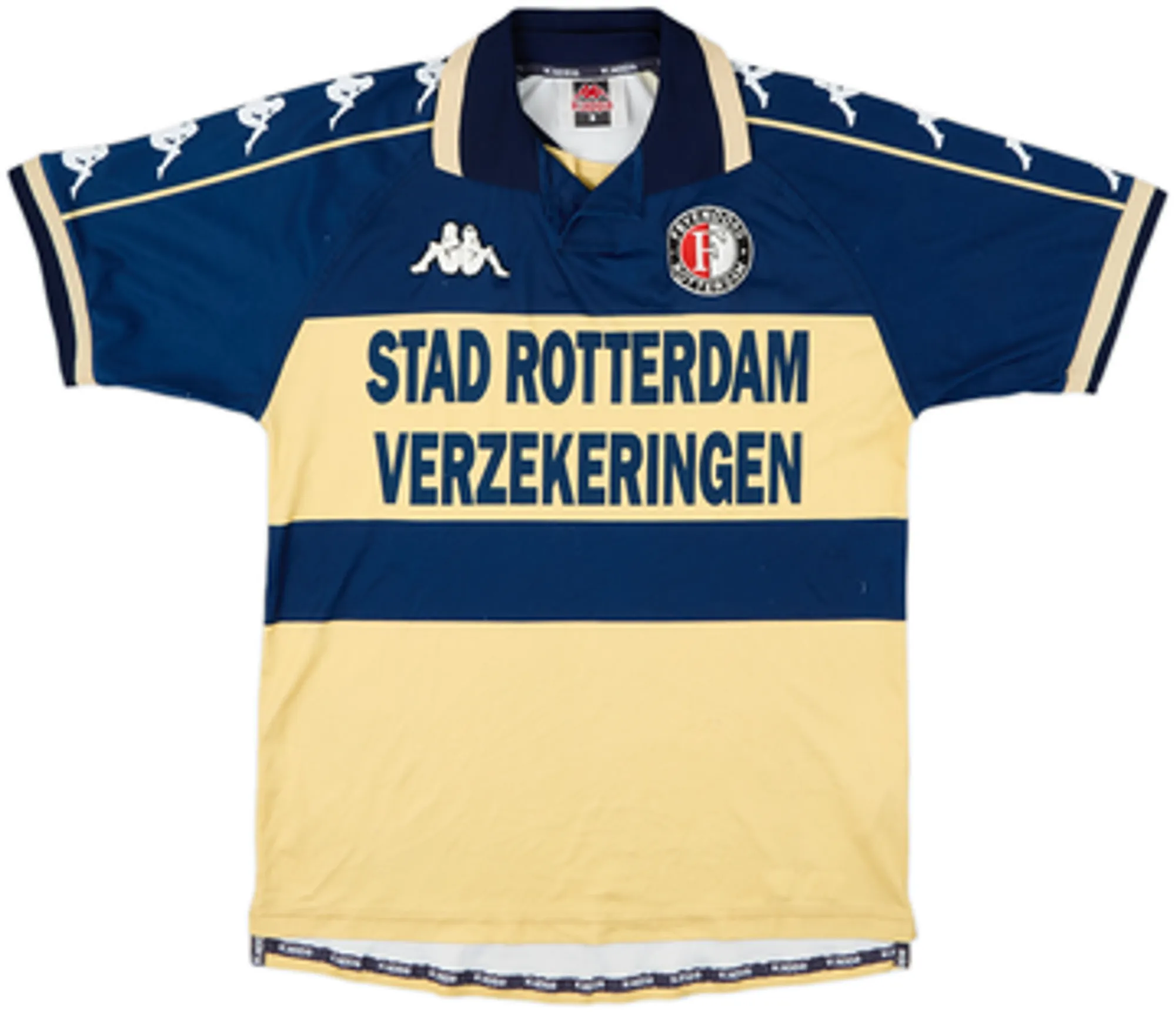 Kappa Feyenoord Mens SS Away Shirt 2000/01