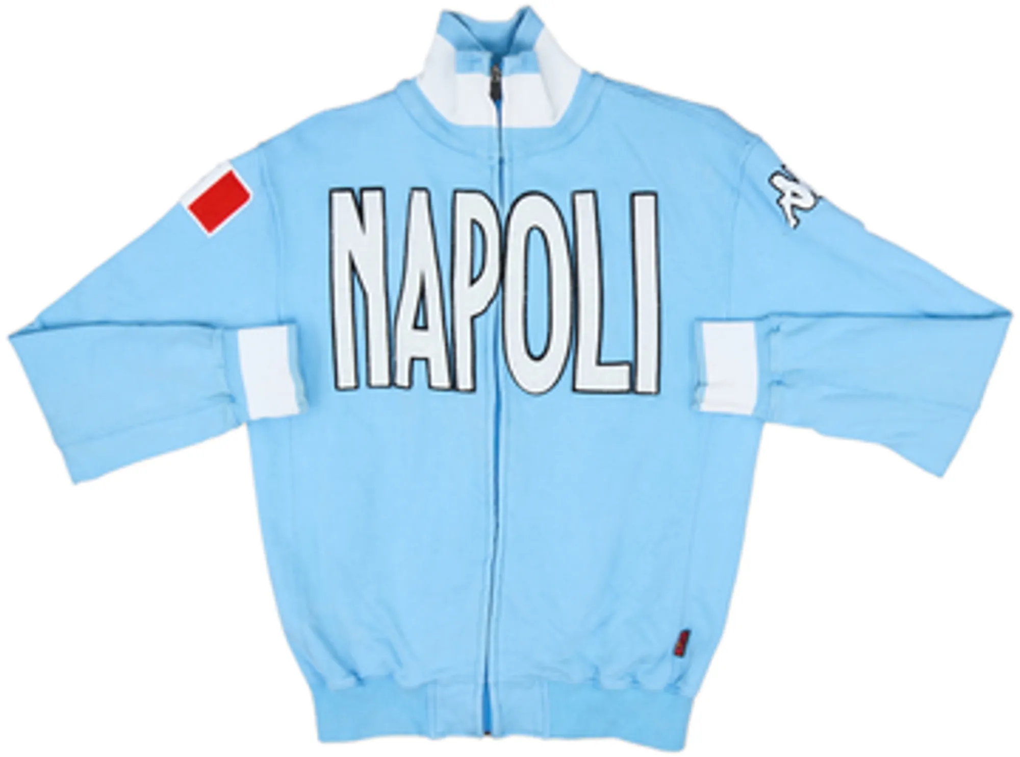 2006-07 Napoli Kappa Track Jacket - 8/10 - (S)
