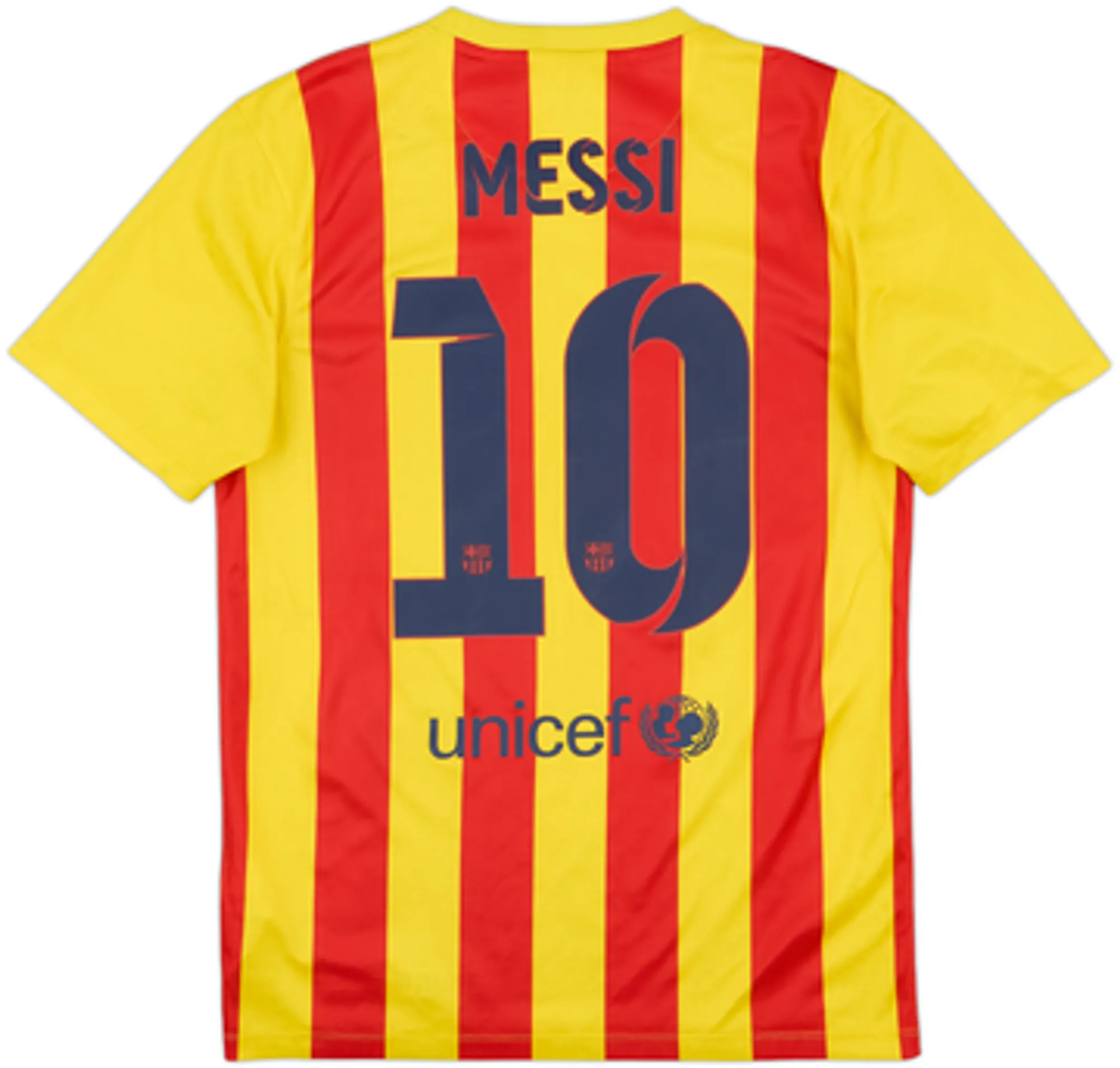 Nike Barcelona Mens SS Away Shirt 2013/15