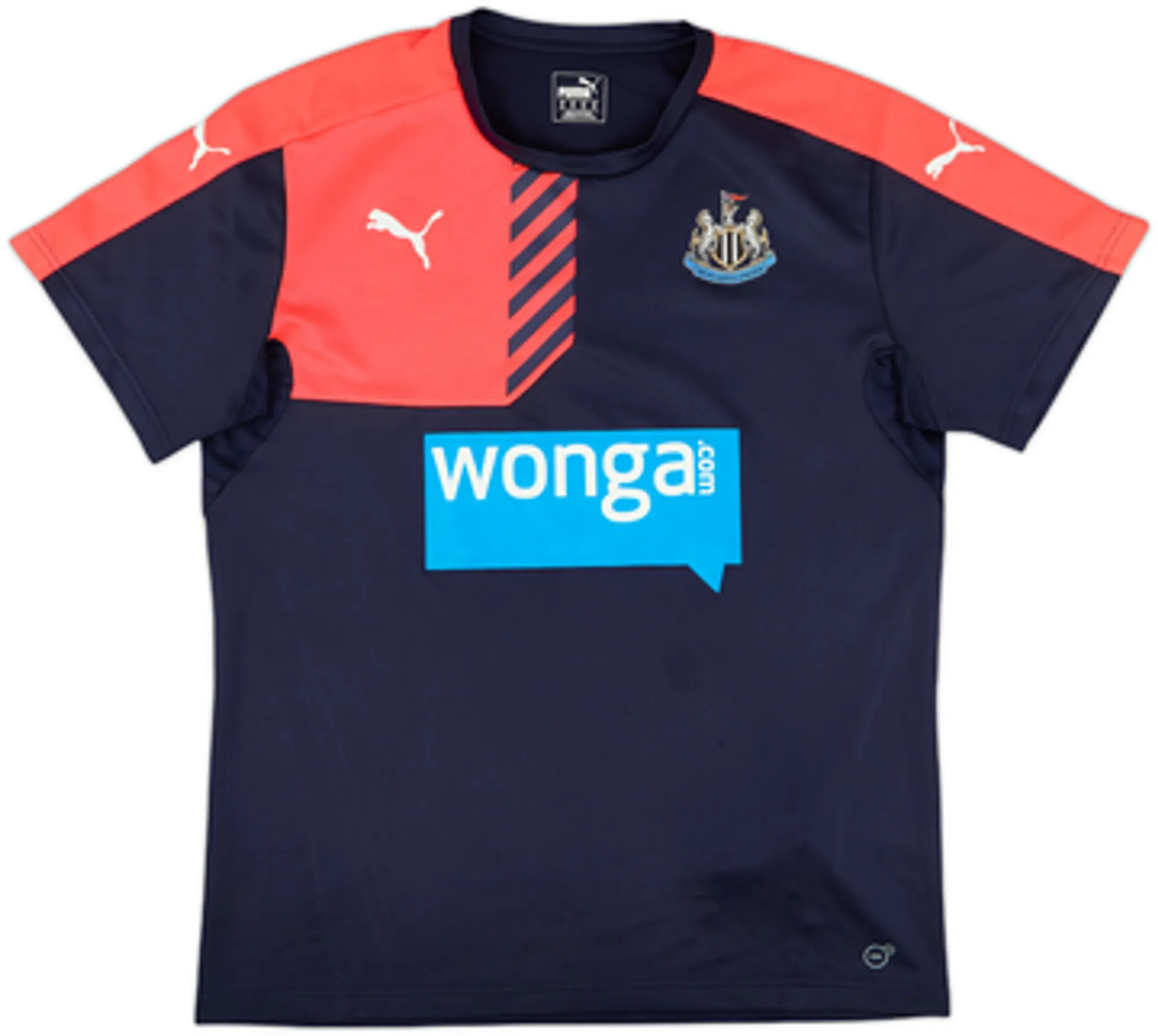 Puma Newcastle United Mens SS Home Shirt 2015/16