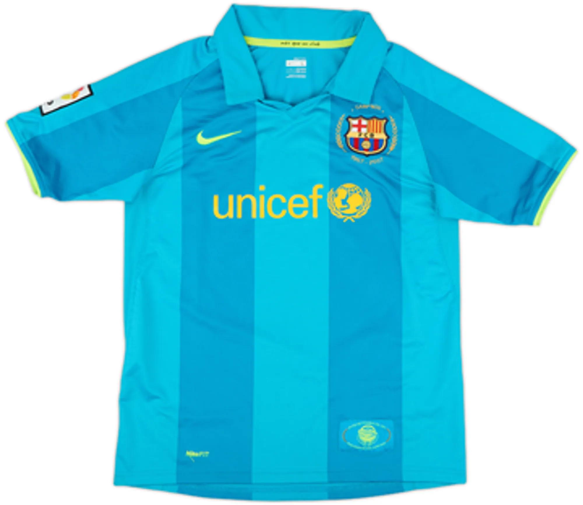 Nike Barcelona Boys SS Away Shirt 2007/09