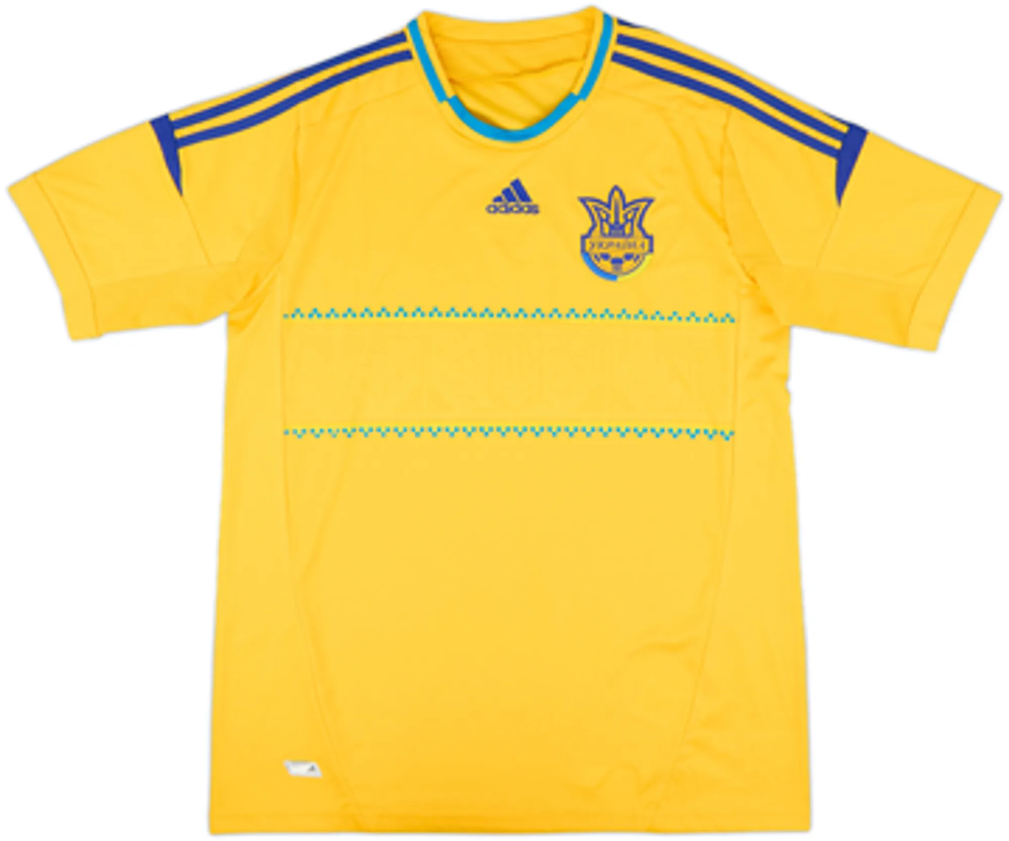 adidas Ukraine Mens SS Home Shirt 2011