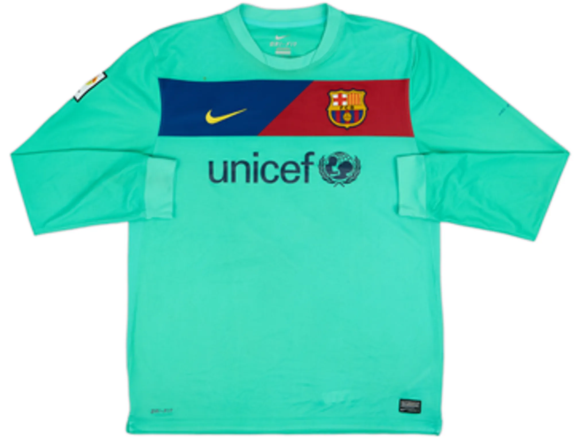 Nike Barcelona Mens LS Away Shirt 2010/11