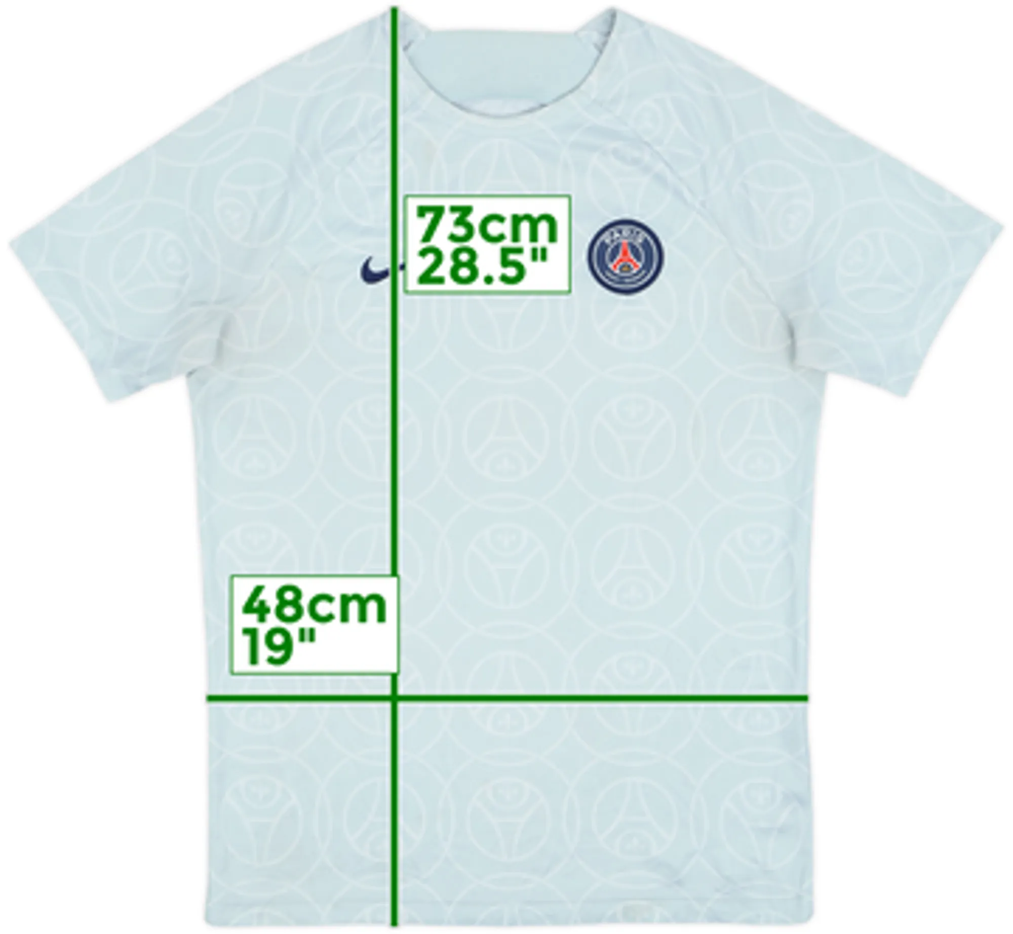 Nike Paris Saint Germain Mens SS Home Shirt 2022/23