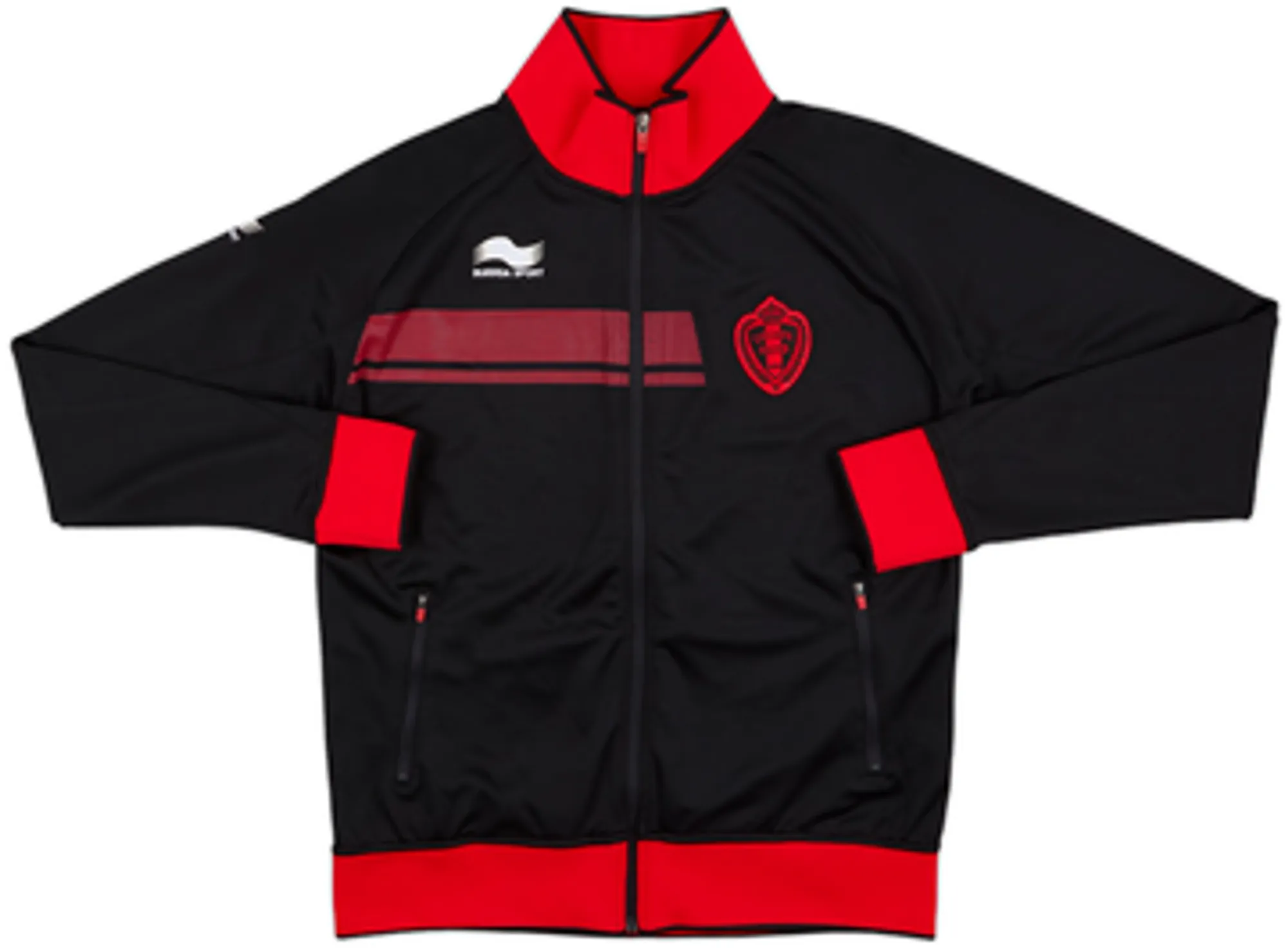 2012-14 Belgium Burrda Track Jacket - 8/10 - (L)