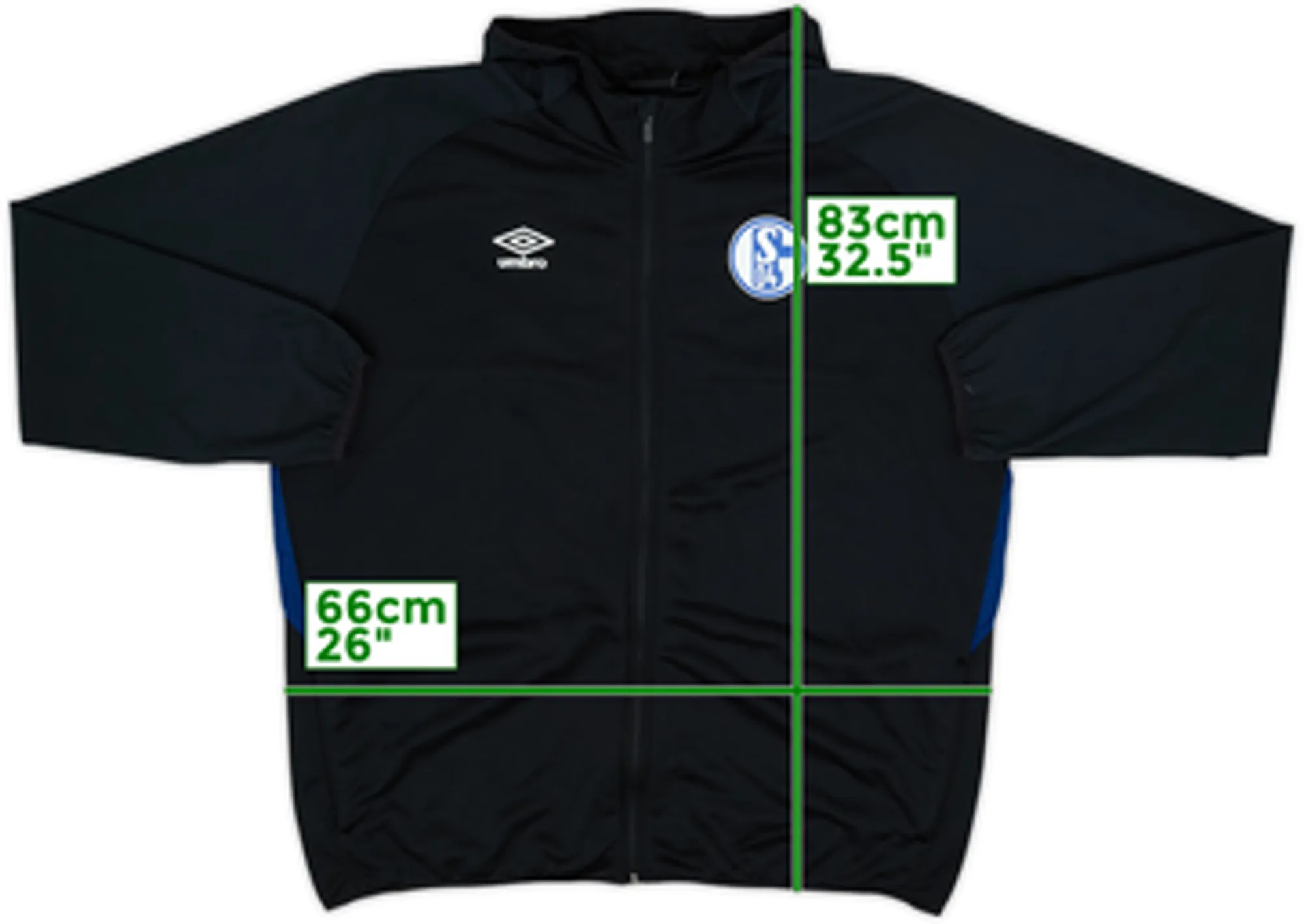 2019-20 Schalke Umbro Track Jacket - 8/10 - (3XL)