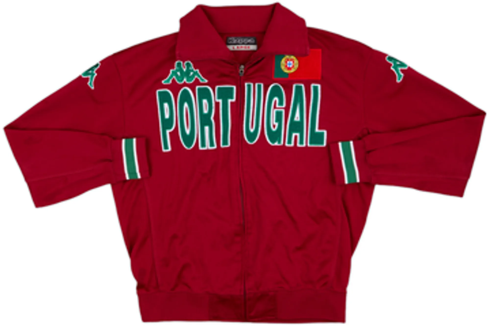 2008-09 Portugal Kappa Track Jacket - 8/10 - (L.Boys)