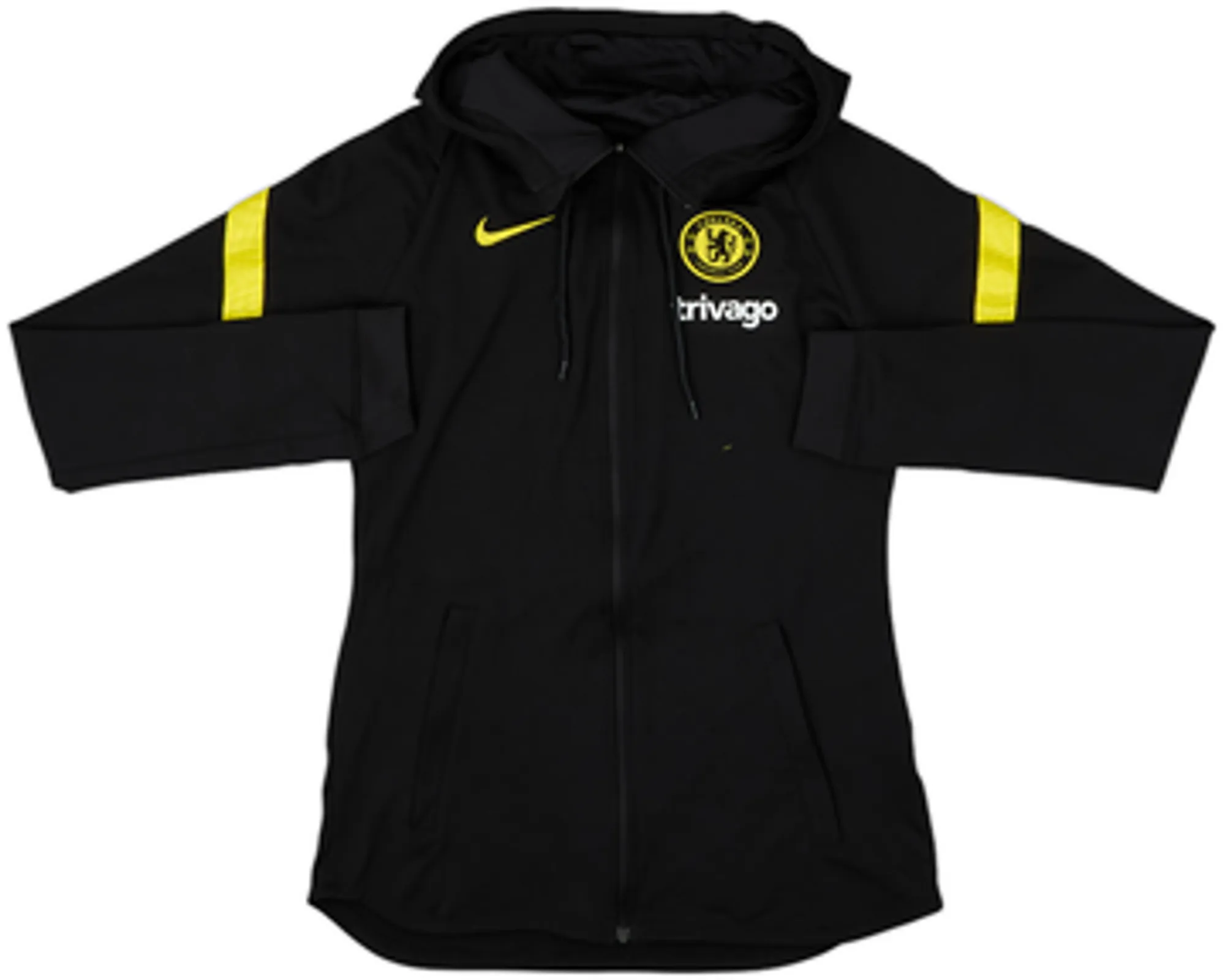 2021-22 Chelsea Nike Hooded Track Jacket - 8/10 - (S)
