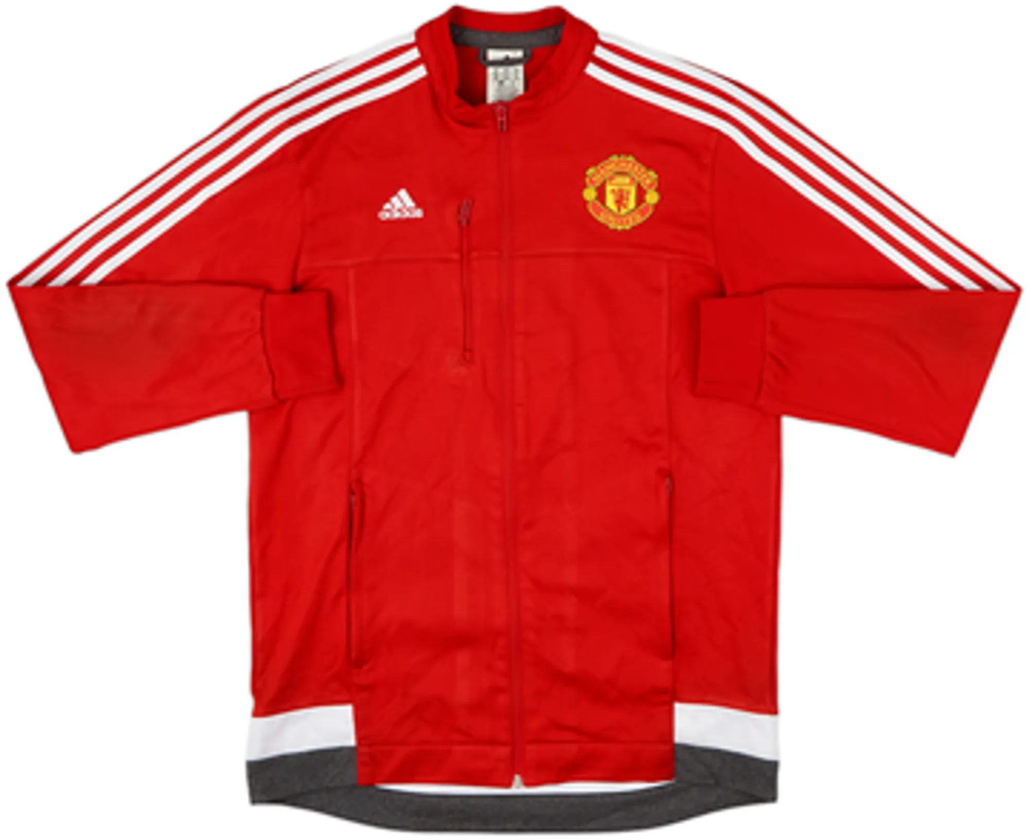 2015-16 Manchester United adidas Track Jacket - 8/10 - (M)