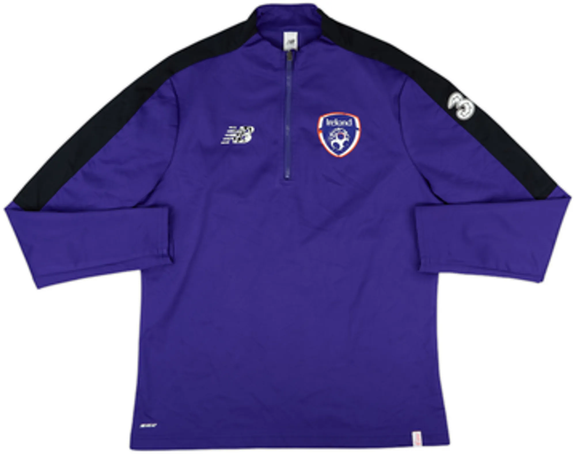 2019-20 Ireland New Balance 1/4 Zip Training Top - 5/10 - (M)