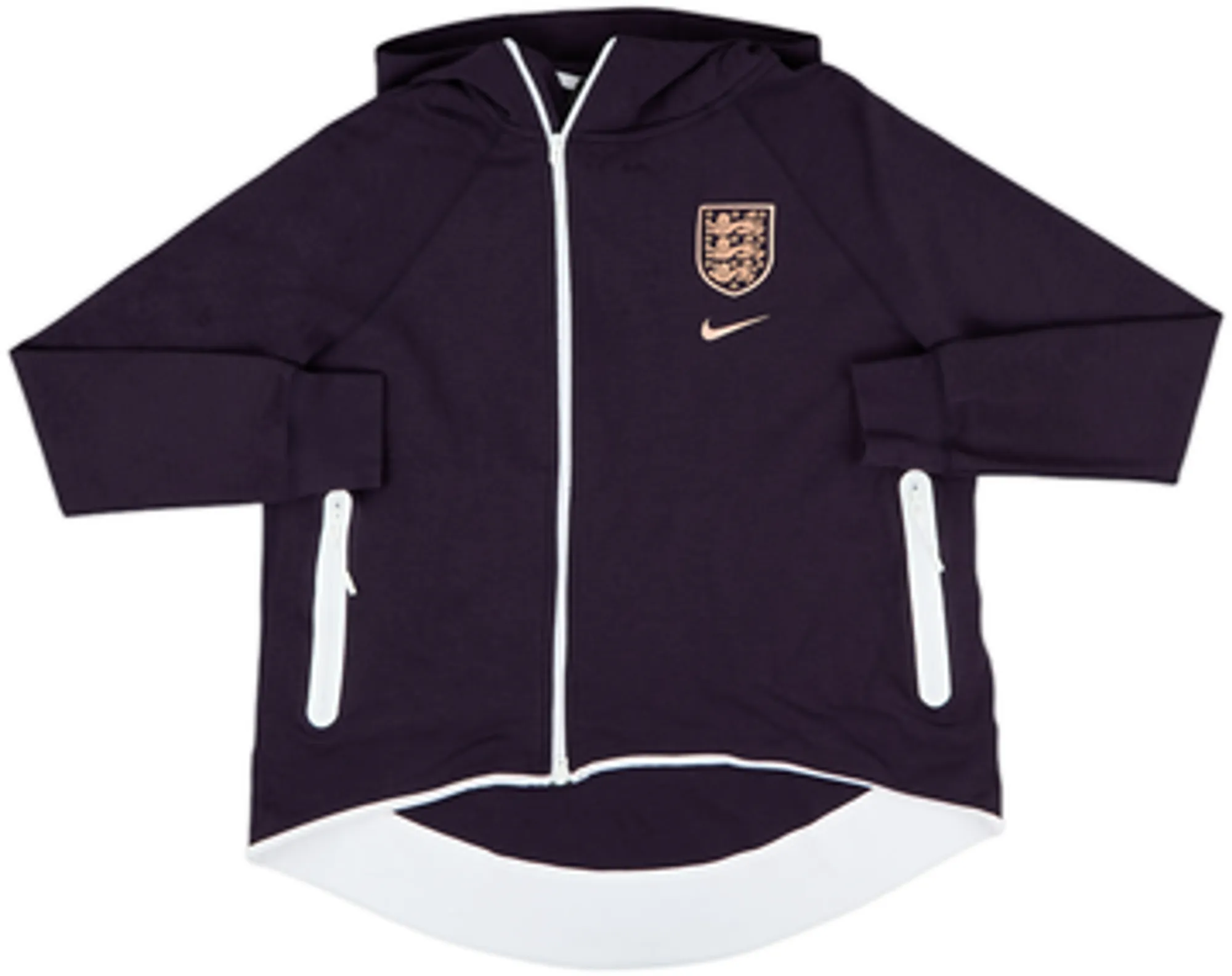2019-20 England Nike Hooded Track Jacket - 5/10 - (M)