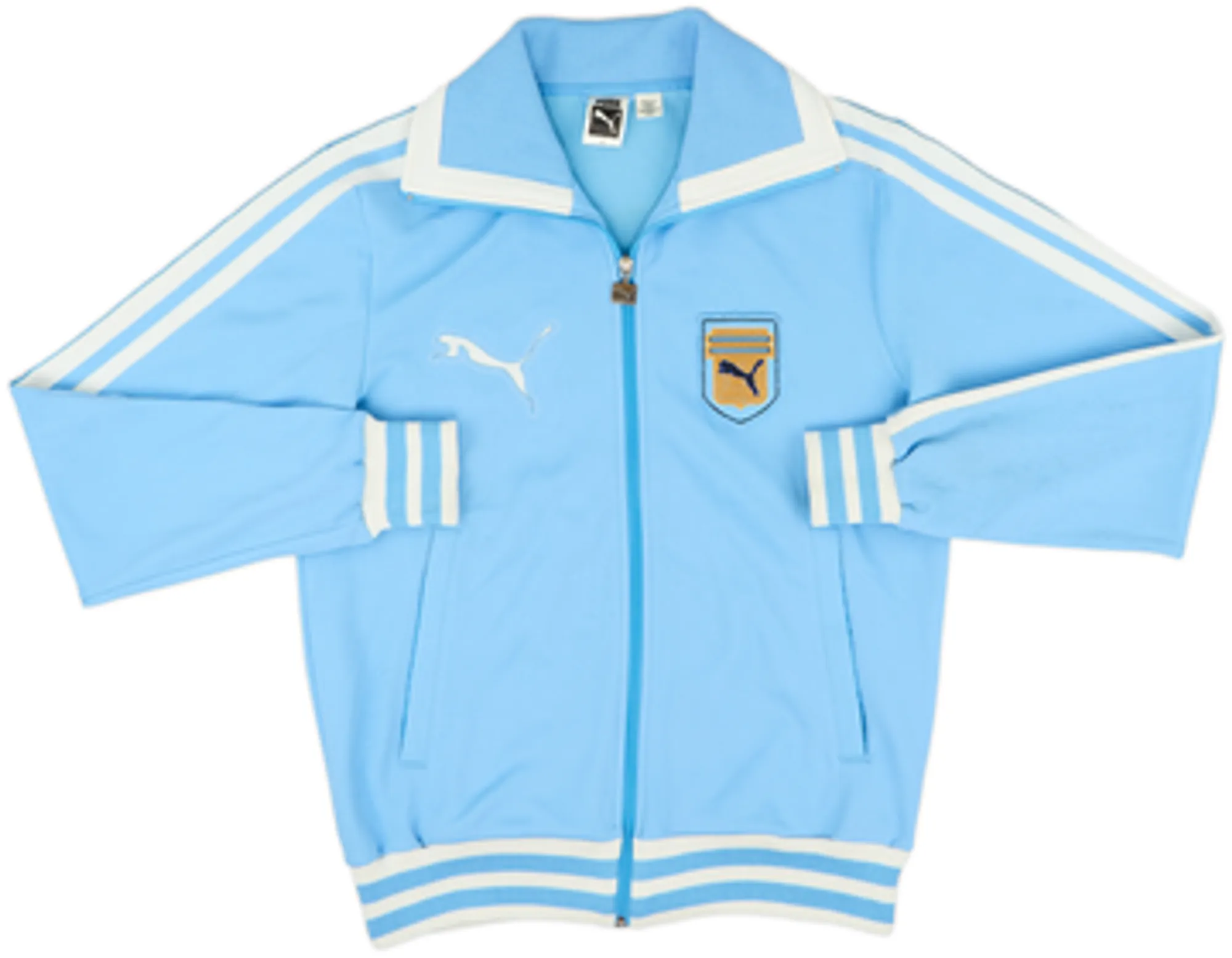 2007-08 Uruguay Puma Retro Track Jacket - 8/10 - (M)