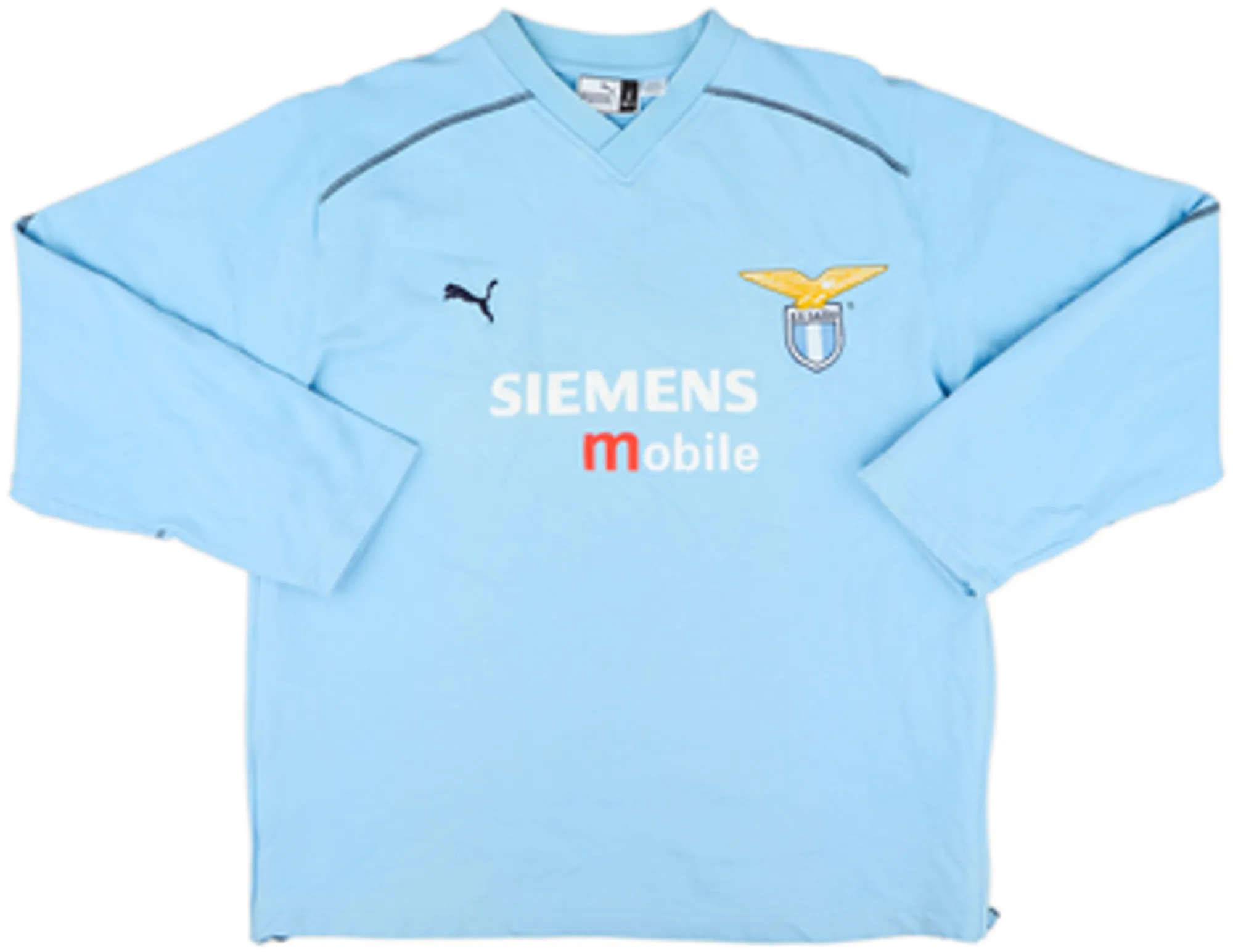Puma Lazio Mens SS Home Shirt 2002/03