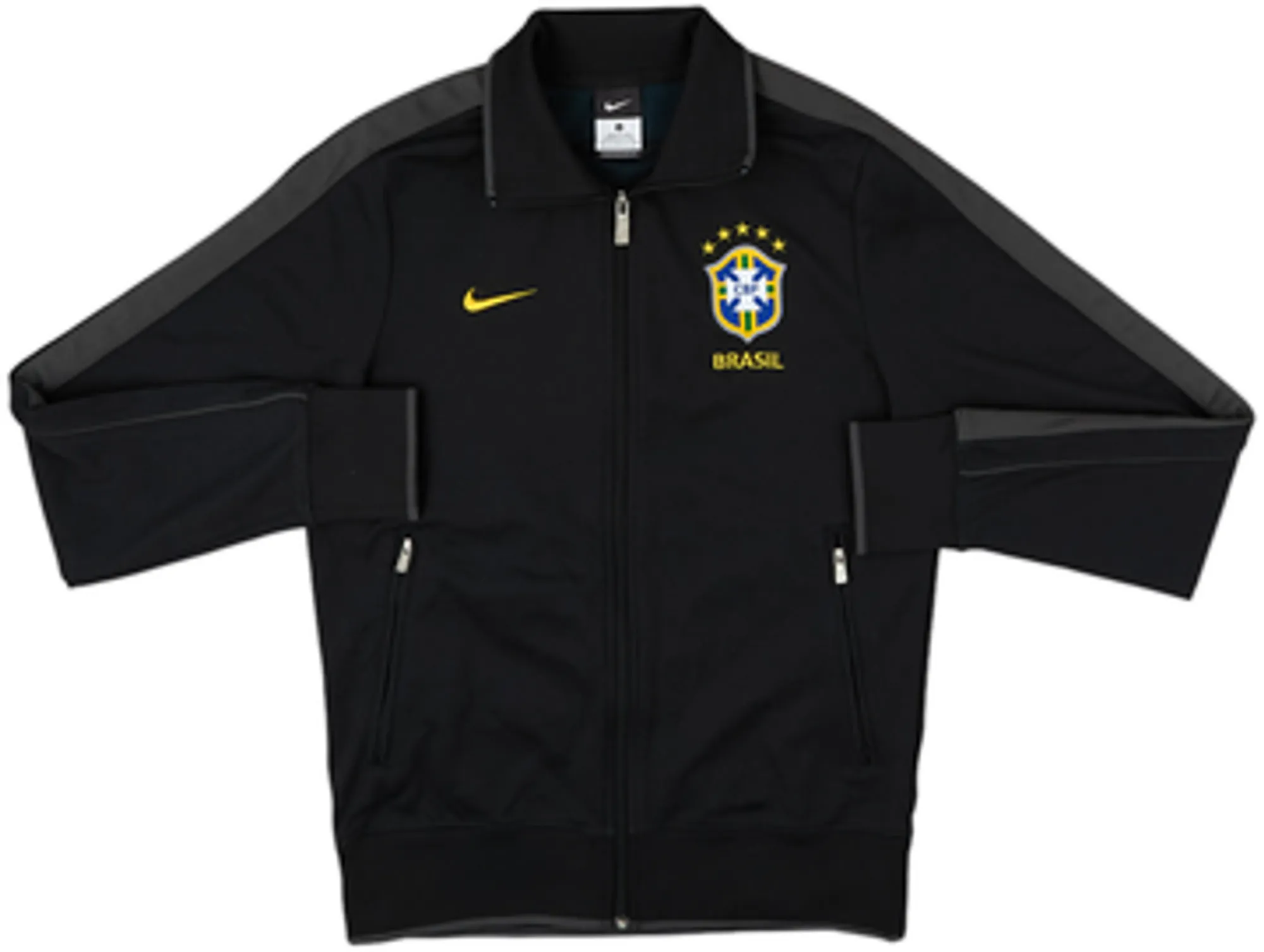 2011-12 Brazil Nike Track Jacket - 8/10 - (S)