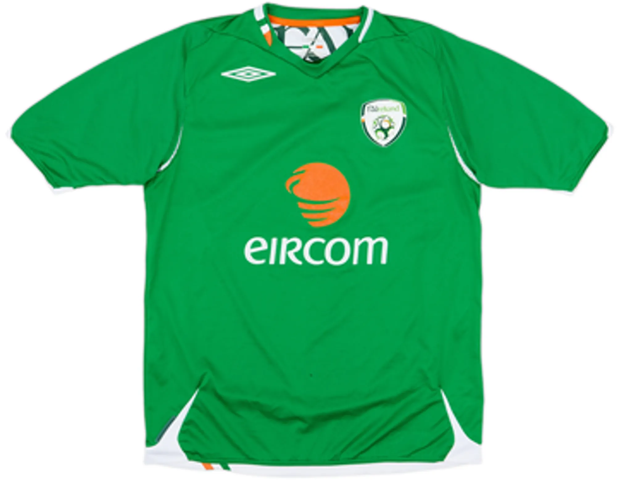 Umbro Republic of Ireland Mens SS Home Shirt 2006