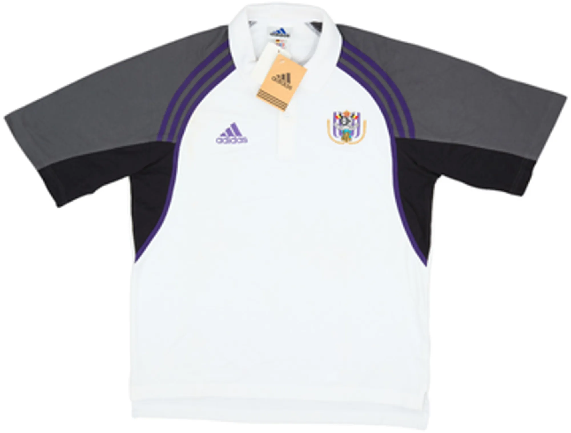 adidas Anderlecht Mens SS Home Shirt 2001/02