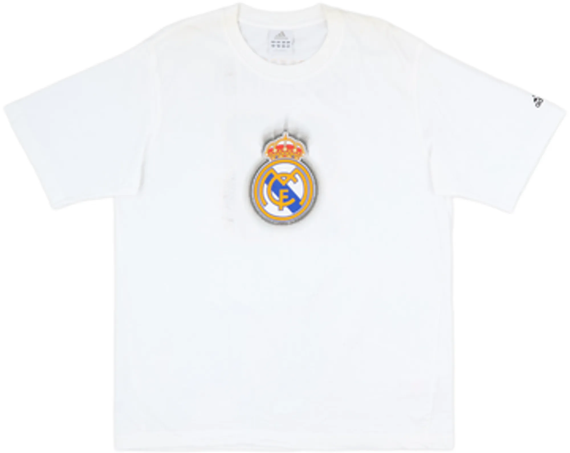 2003-04 Real Madrid adidas Graphic Tee Beckham #23 - 6/10 - (L)