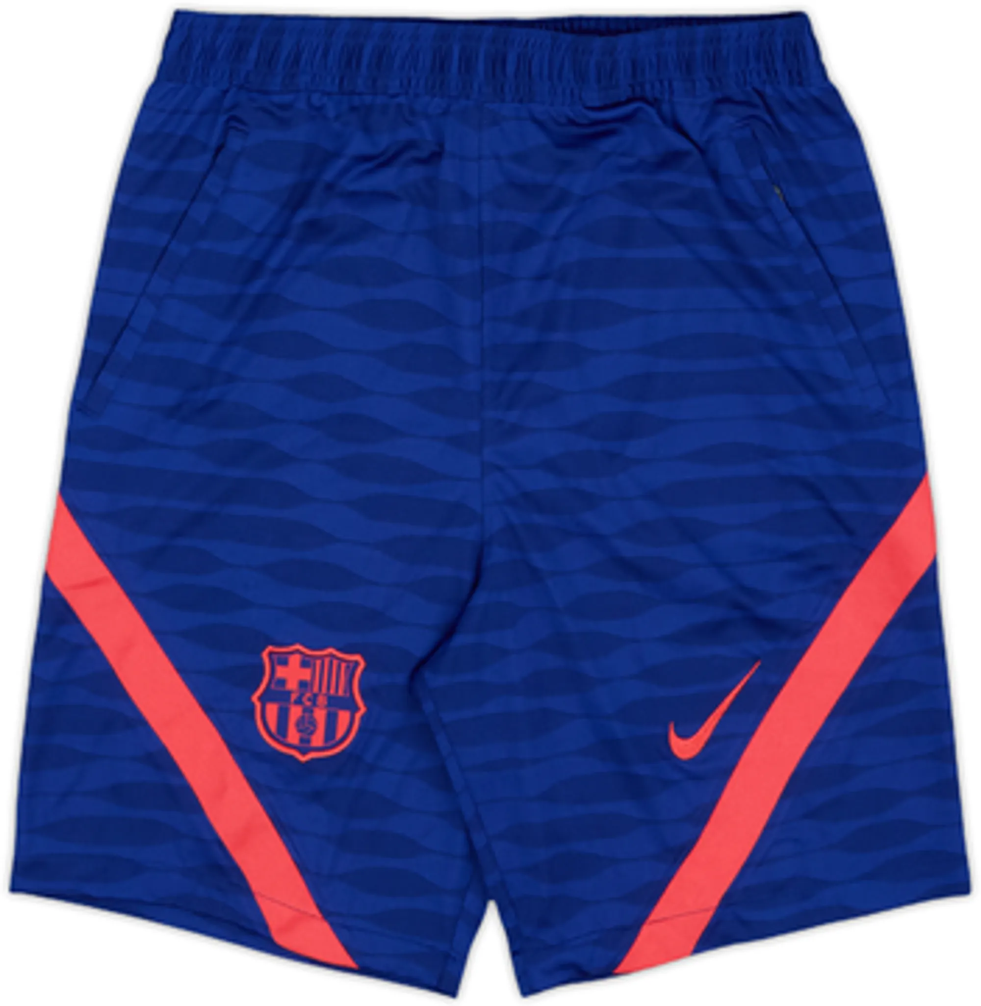2021-22 Barcelona Nike Training Shorts - 10/10 - (L)