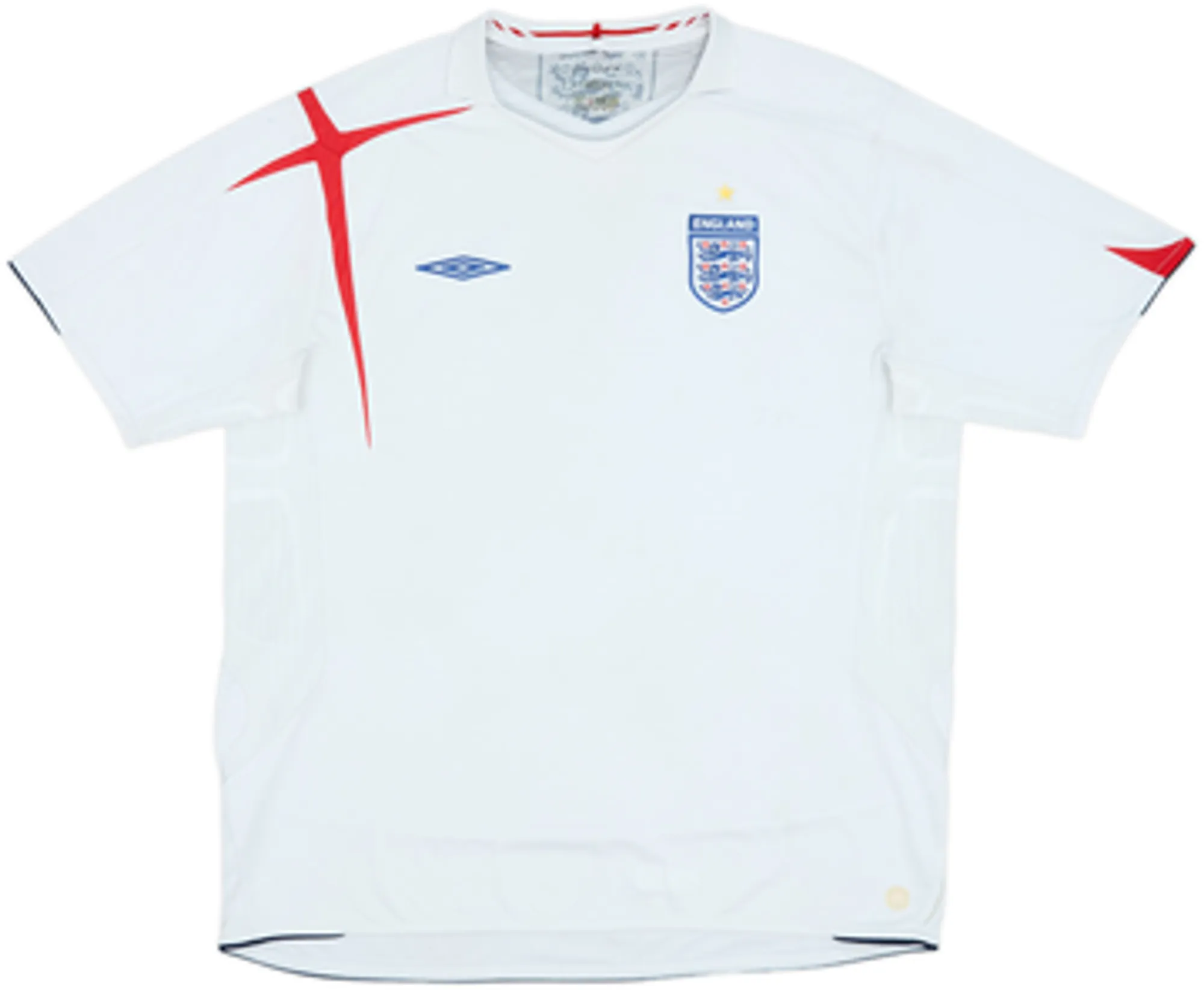 Umbro England Mens SS Home Shirt 2005