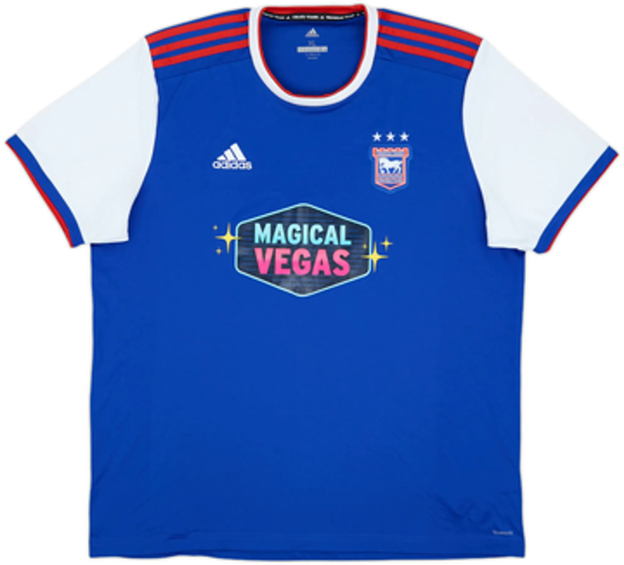 adidas Ipswich Town Mens SS Home Shirt 2018/19