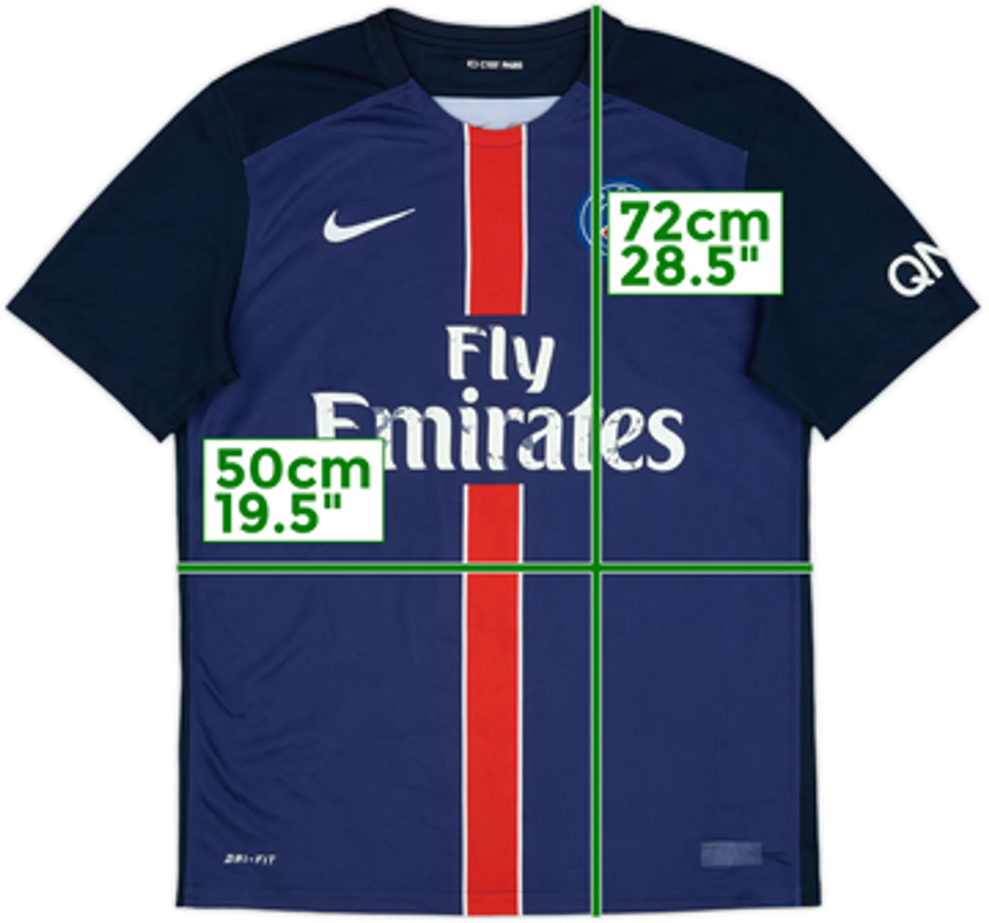Nike Paris Saint Germain Mens SS Home Shirt 2015/16