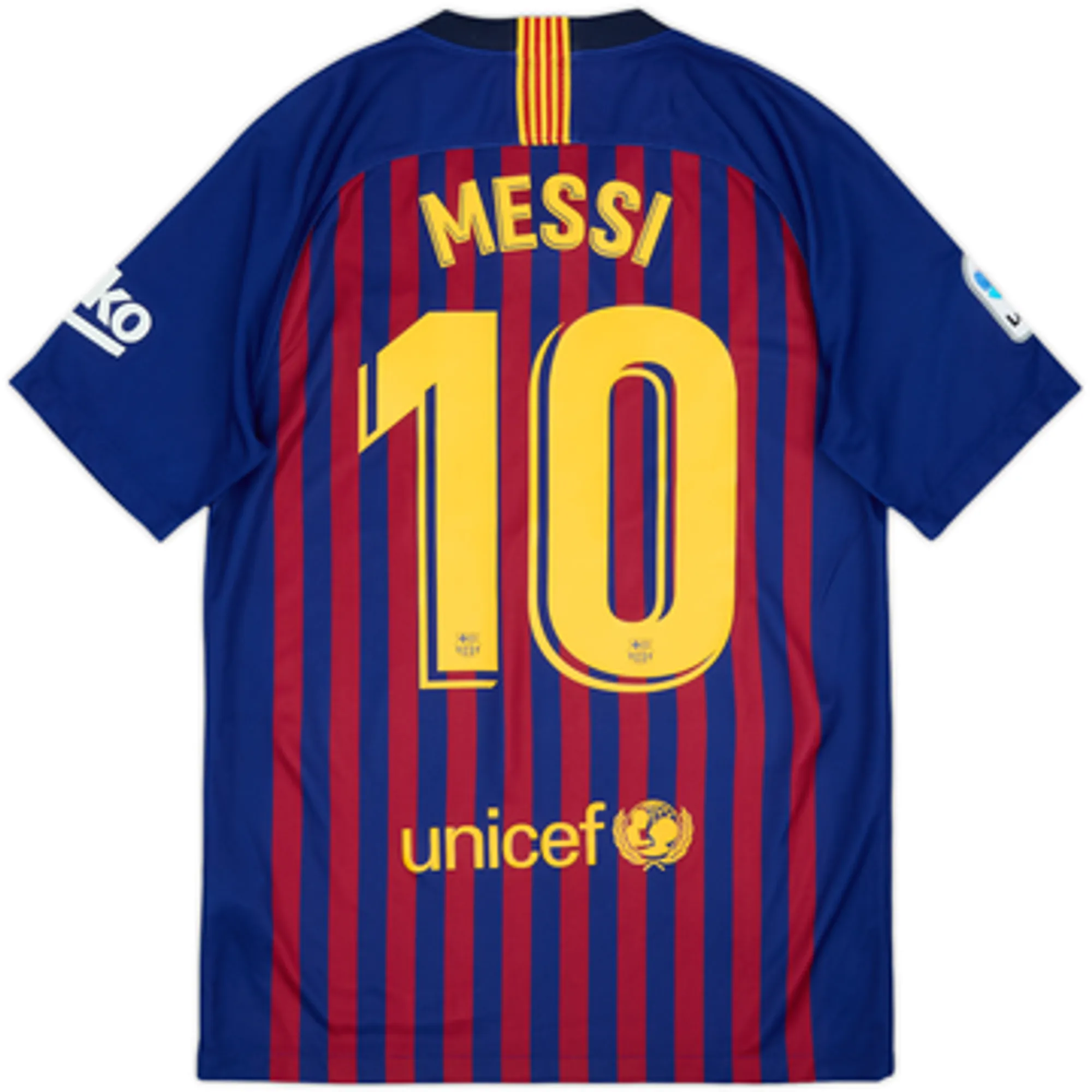 Nike Barcelona Mens SS Home Shirt 2018/19