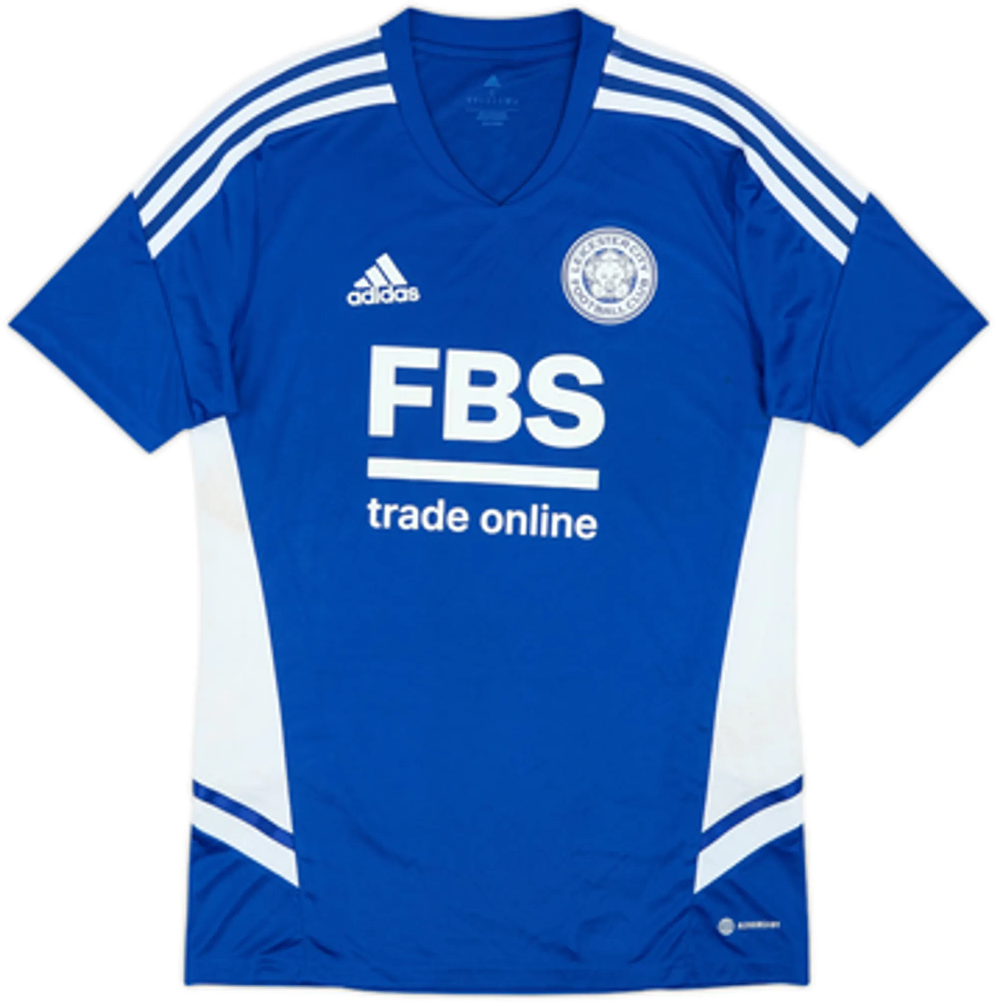 adidas Leicester City Mens SS Home Shirt 2022/23