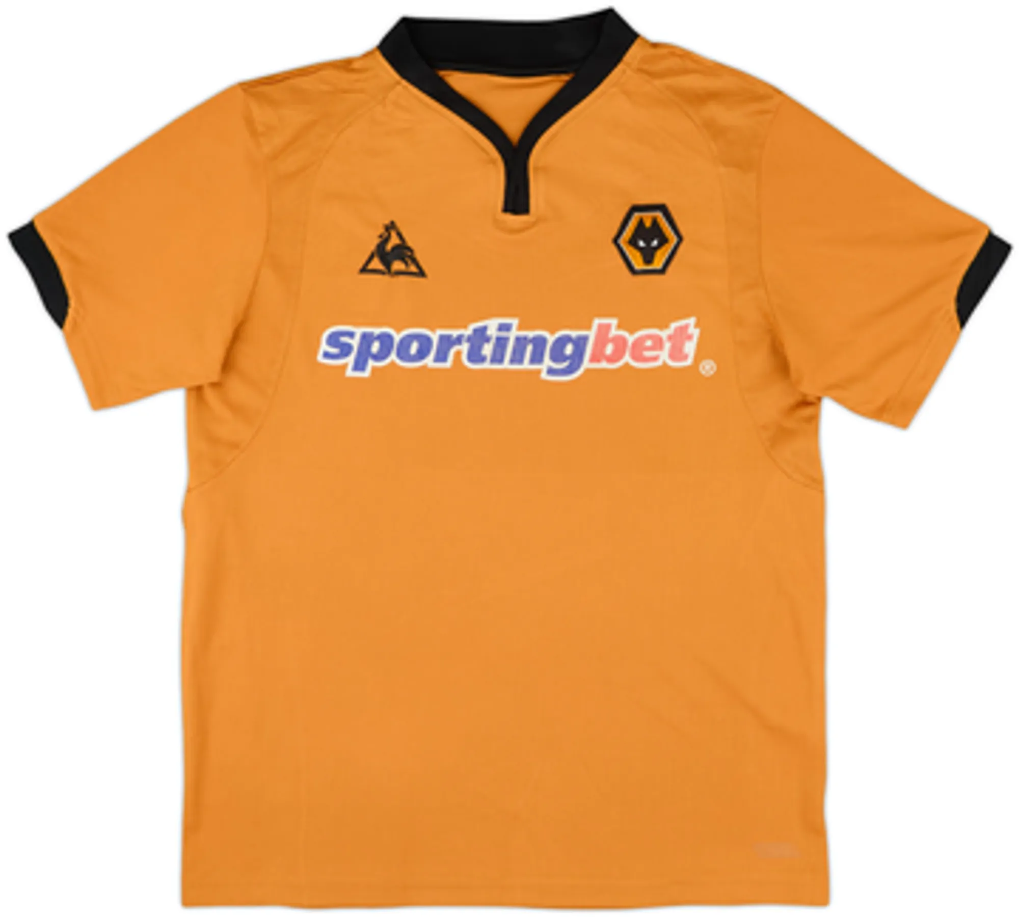 LeCoqSportif Wolverhampton Wanderers Mens SS Home Shirt 2009/10